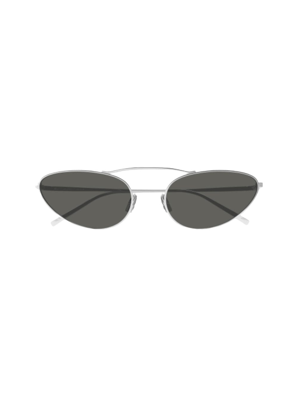 Shop Saint Laurent Sl 538 - Silver Sunglasses