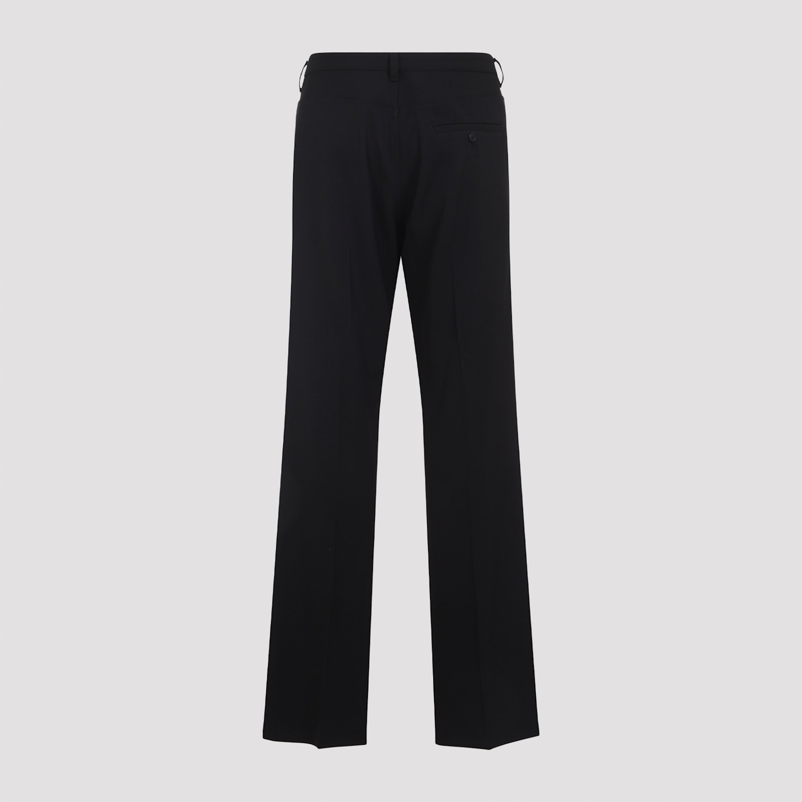 Balenciaga Tailored Trousers With Side And Back Pockets In Black