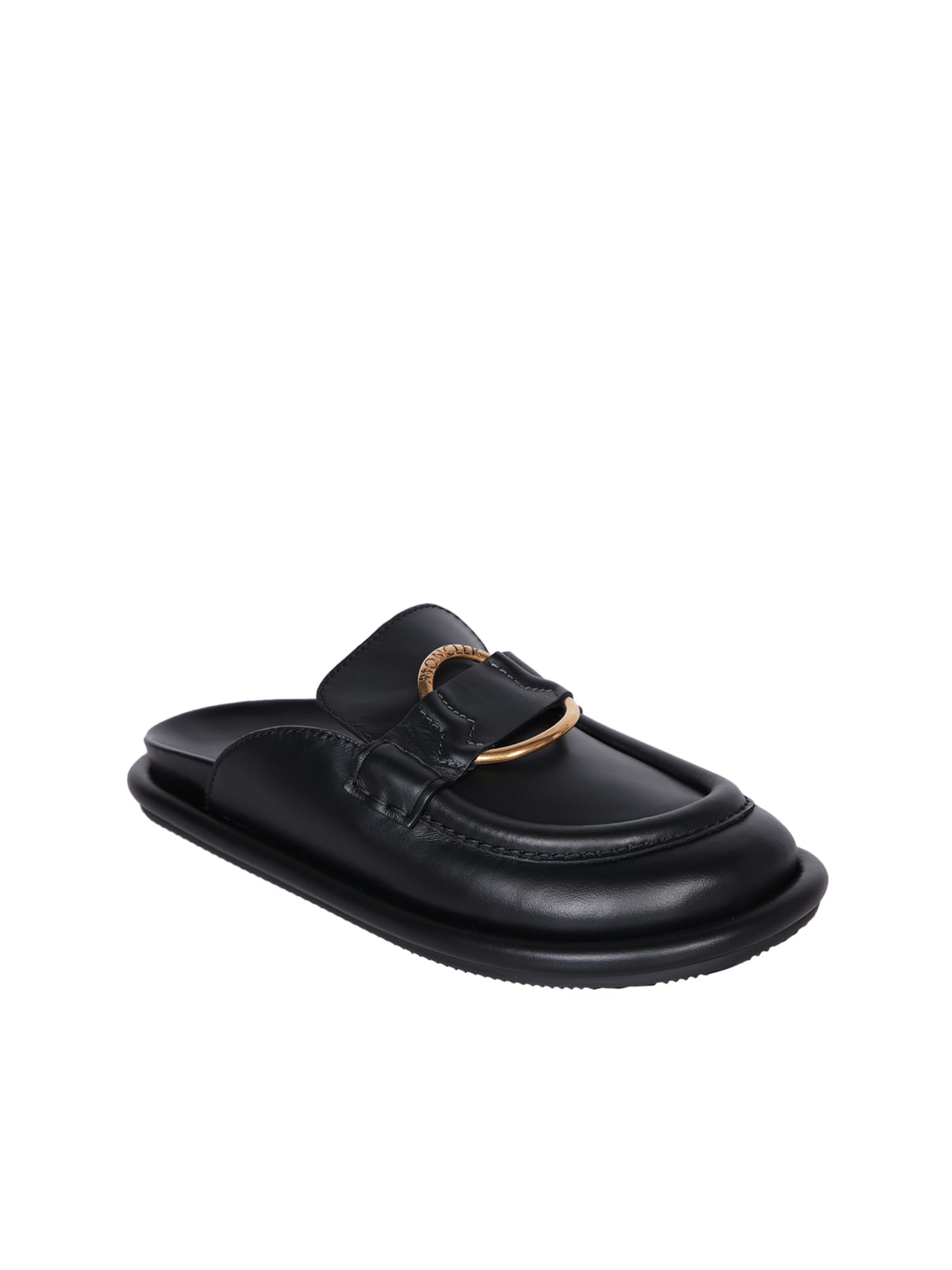 MONCLER RIND DETAILED SLIP-ON MULES