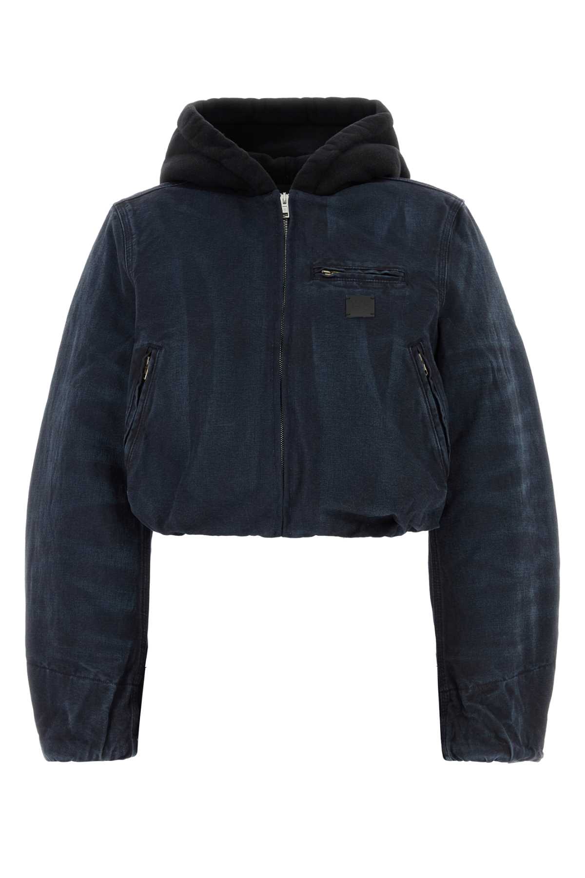 Navy Blue Denim Jacket