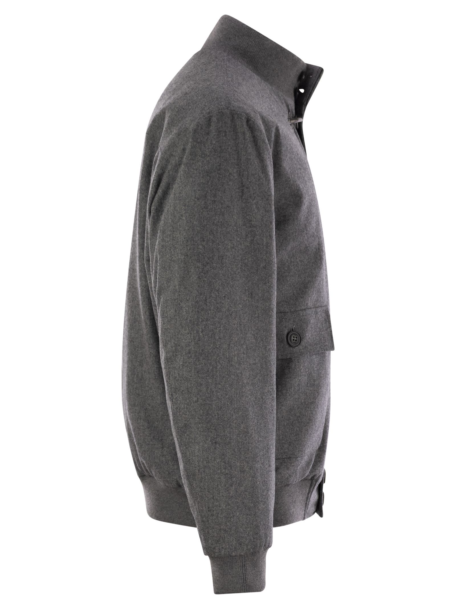 Fay Bomber In Lana In Dark Smoke