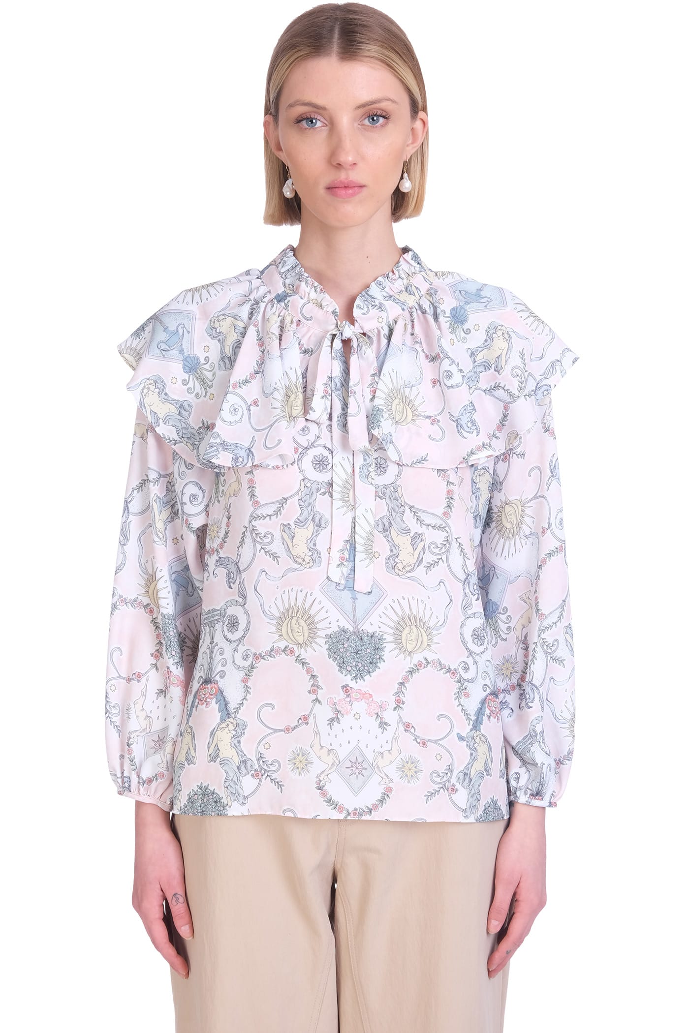 See by Chloé Blouse In Multicolor Polyester