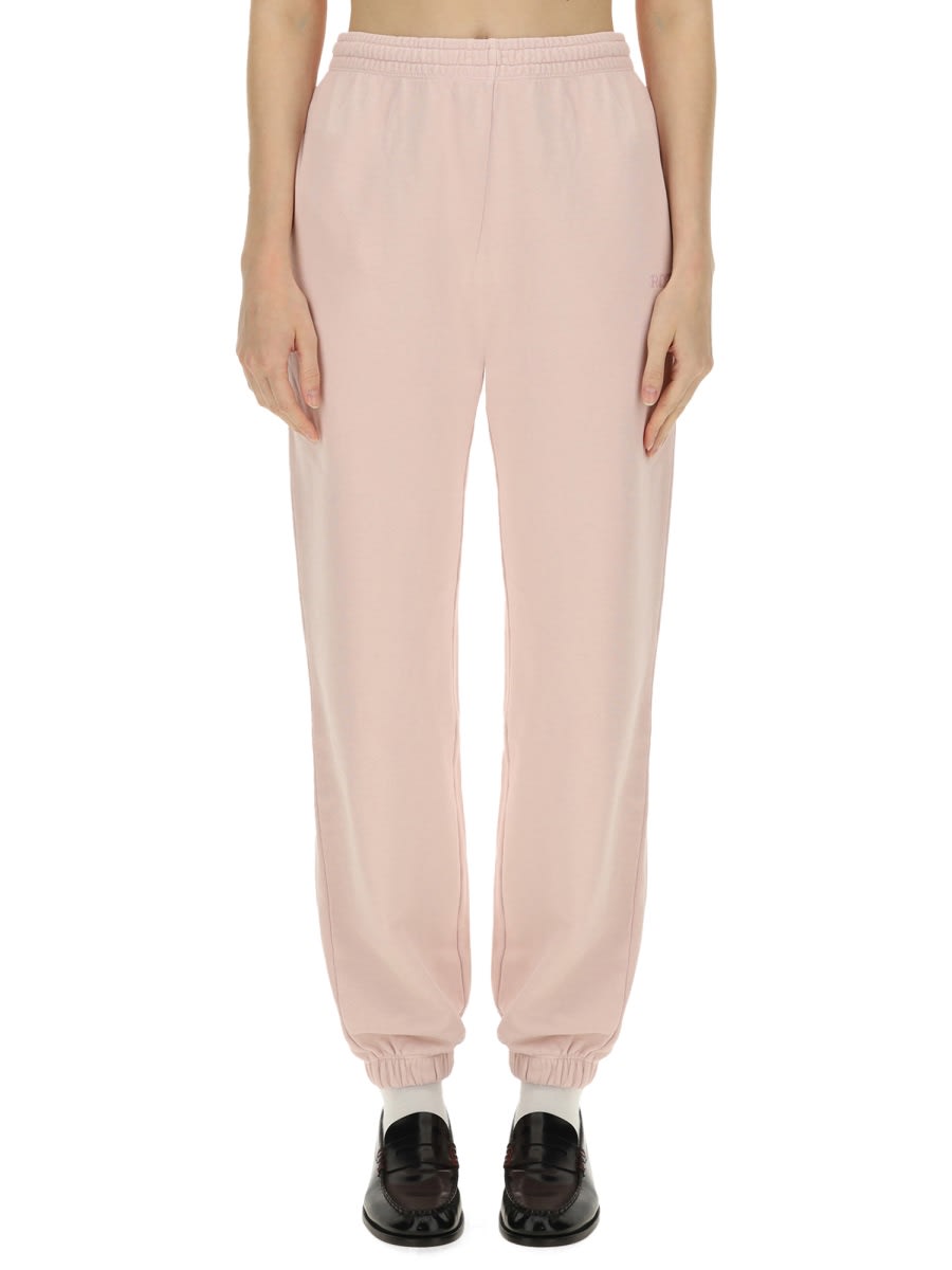 Shop Rotate Birger Christensen Jogging Pants In Pink