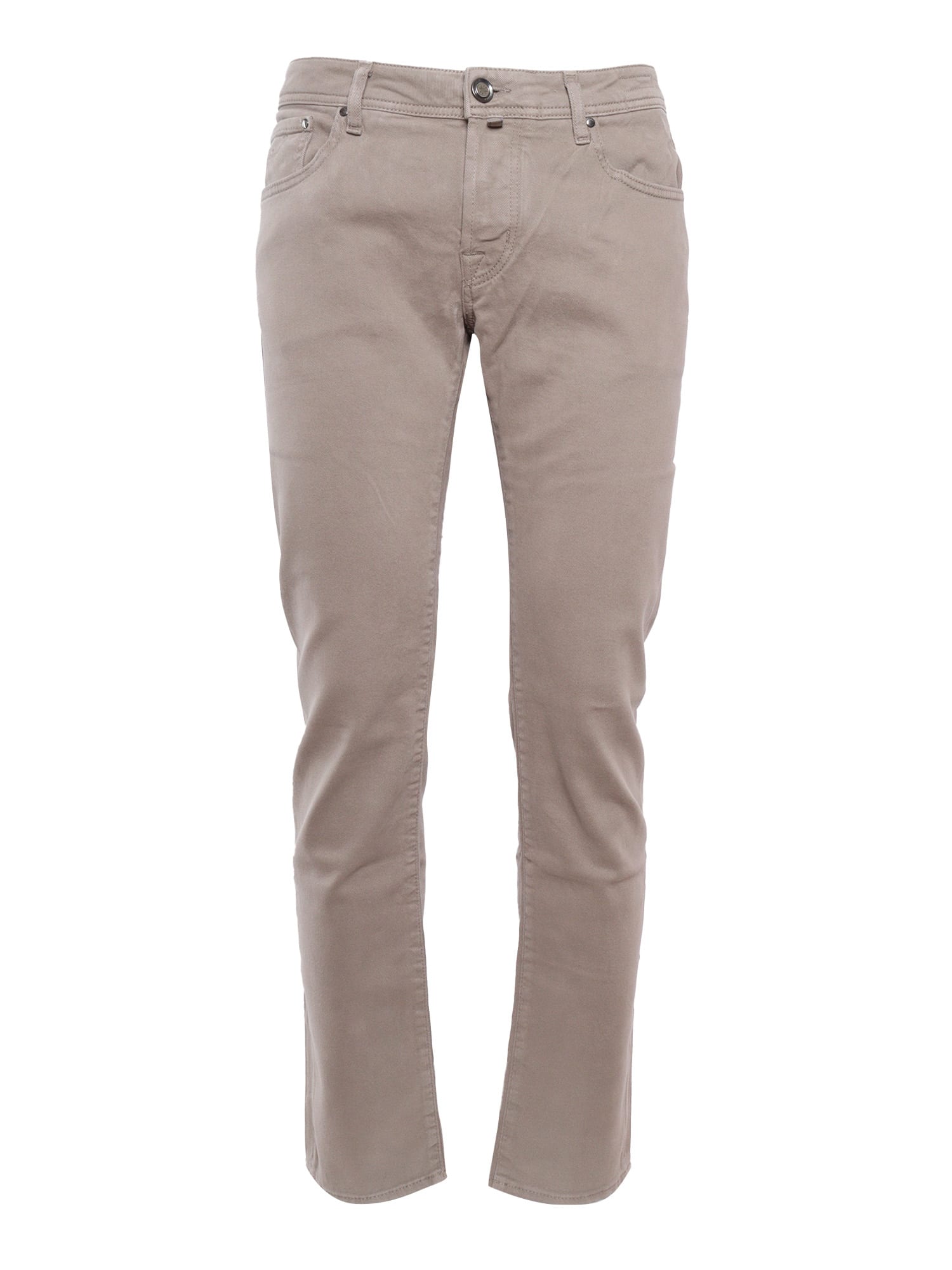 Shop Jacob Cohen 5 Pockets Pants In Grey