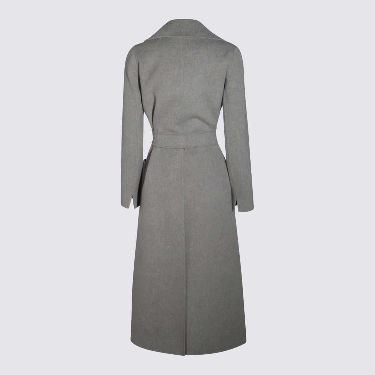 'S MAX MARA GREY WOOL COAT