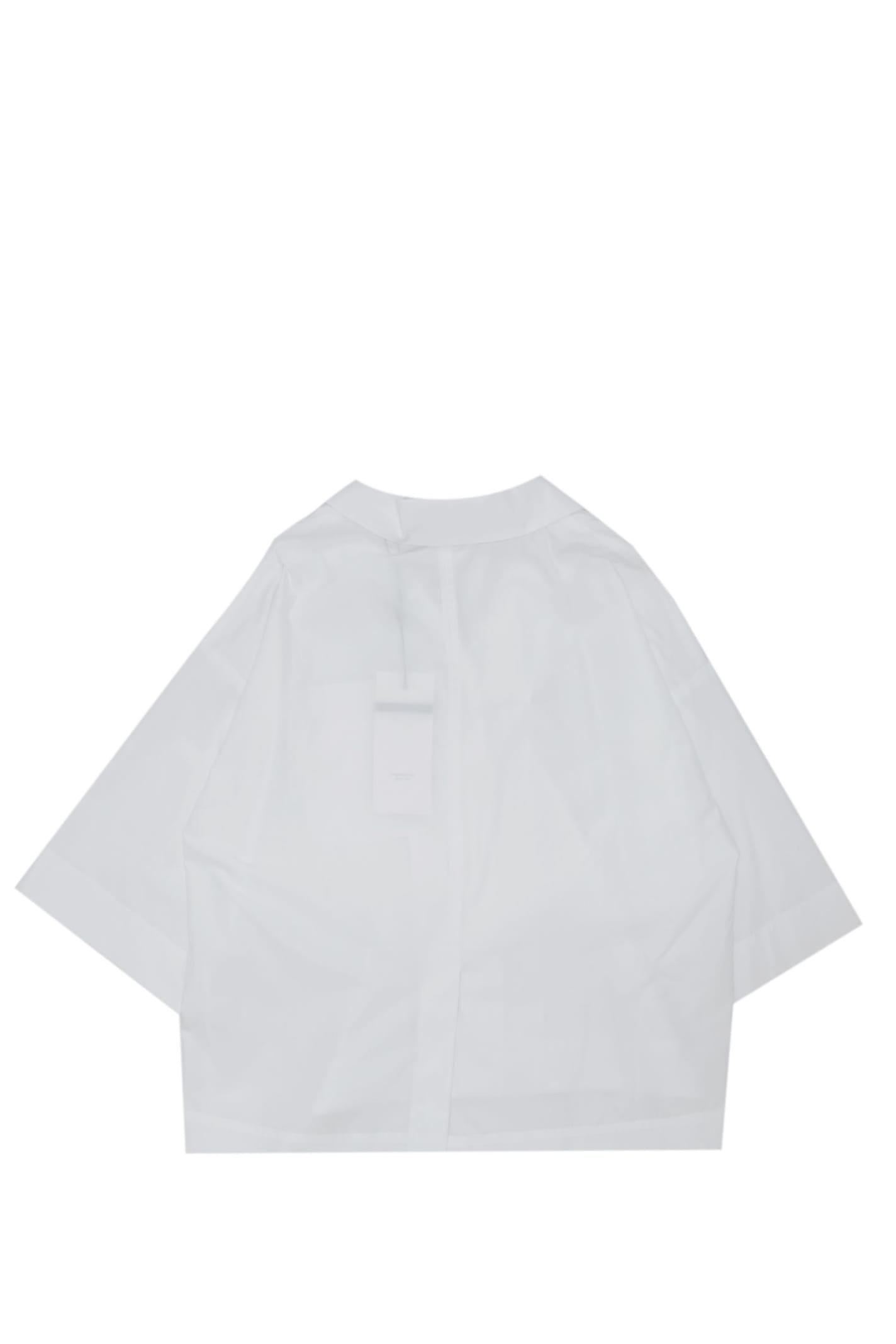 Shop Sportmax Parole Shirt In White