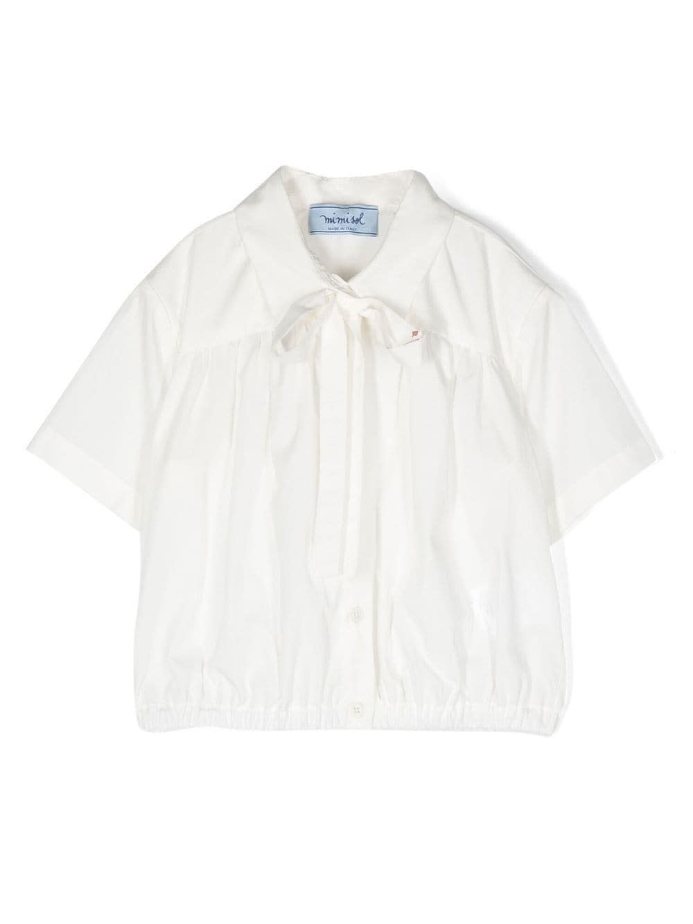 Mimisol Kids' Camicia Con Maniche Cortecamicia Con Maniche Corte In White