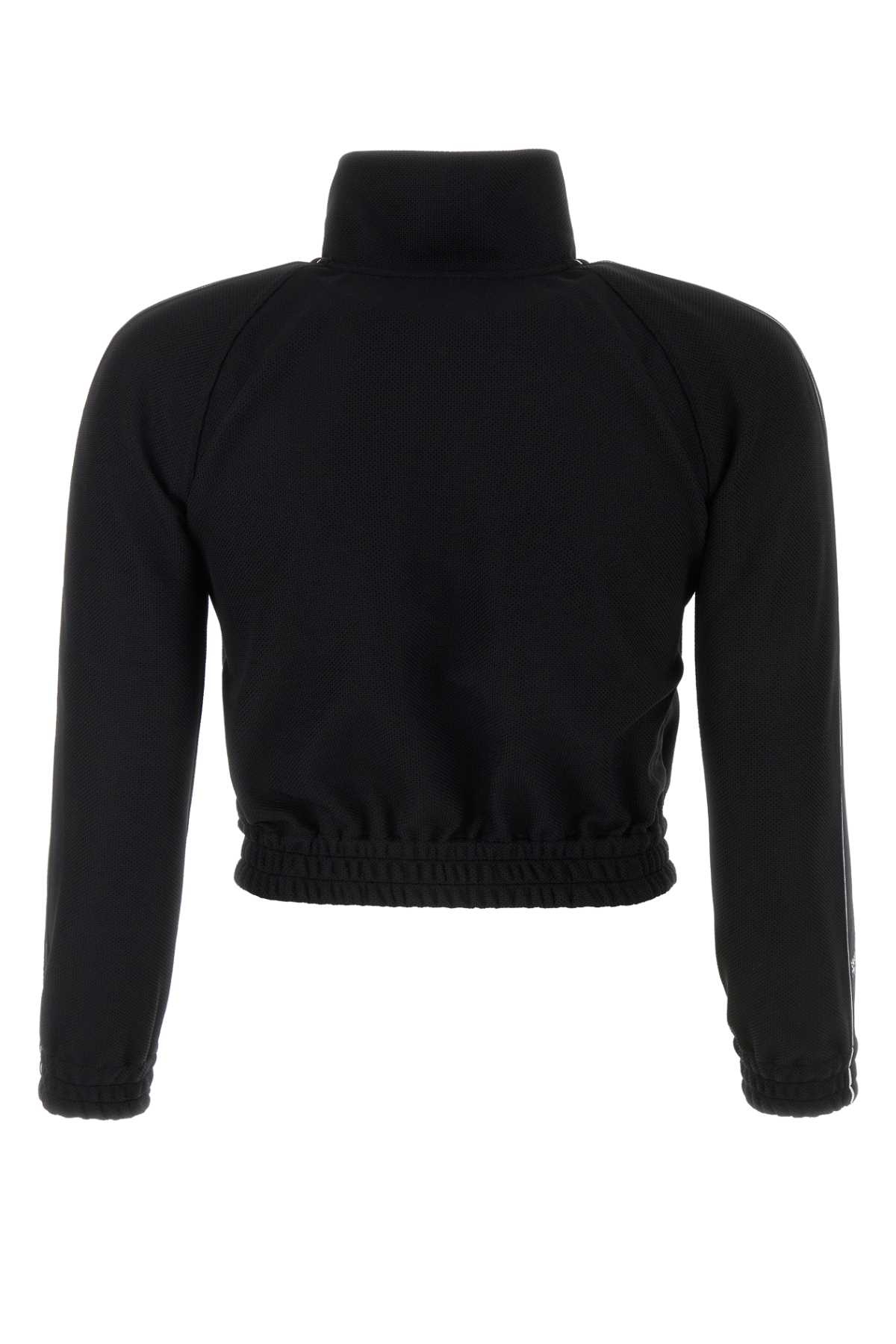 Shop Alexander Wang T Black Polyester Sweatshirt