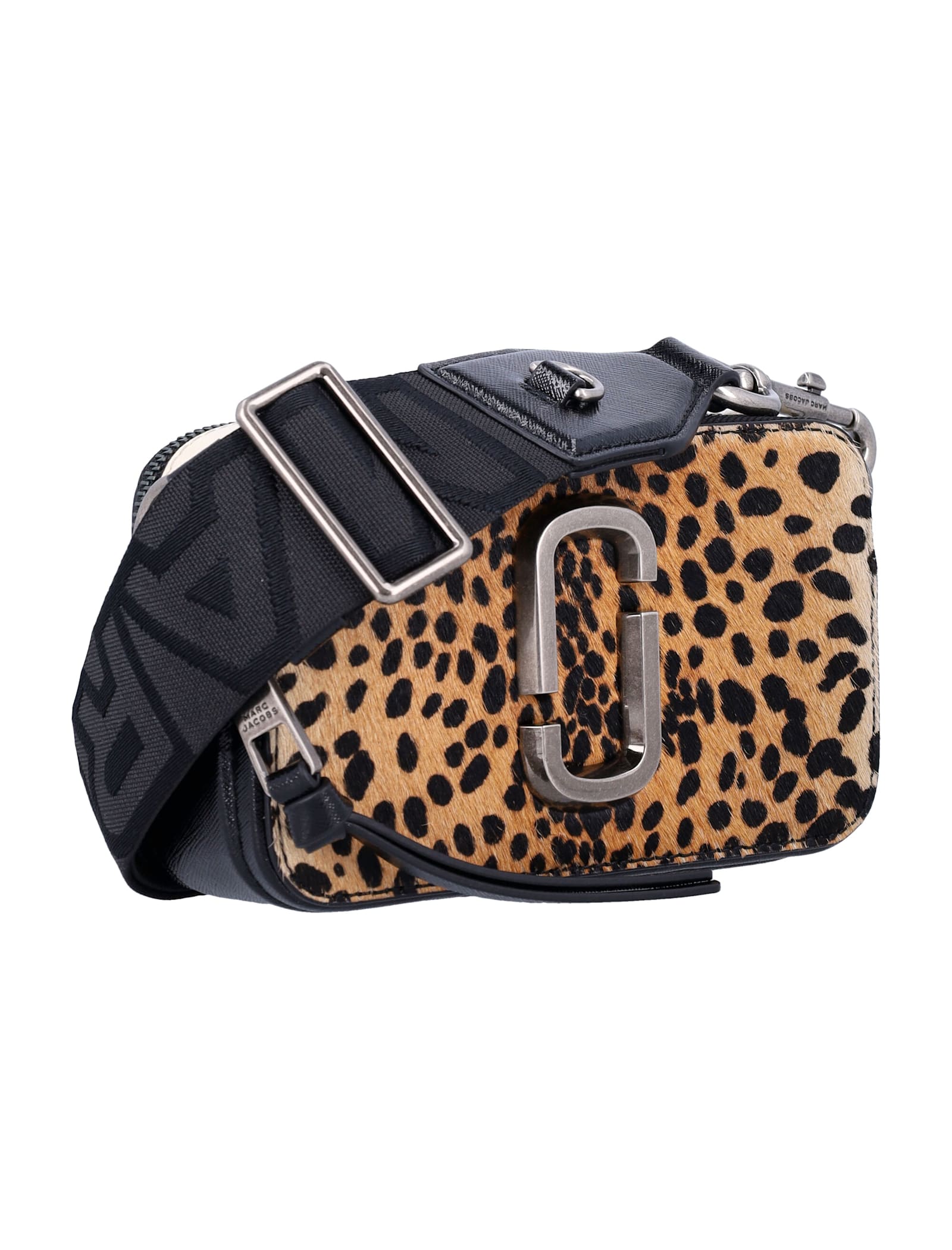 Marc Jacobs The Snapshot Cheetah In Black Cheetah