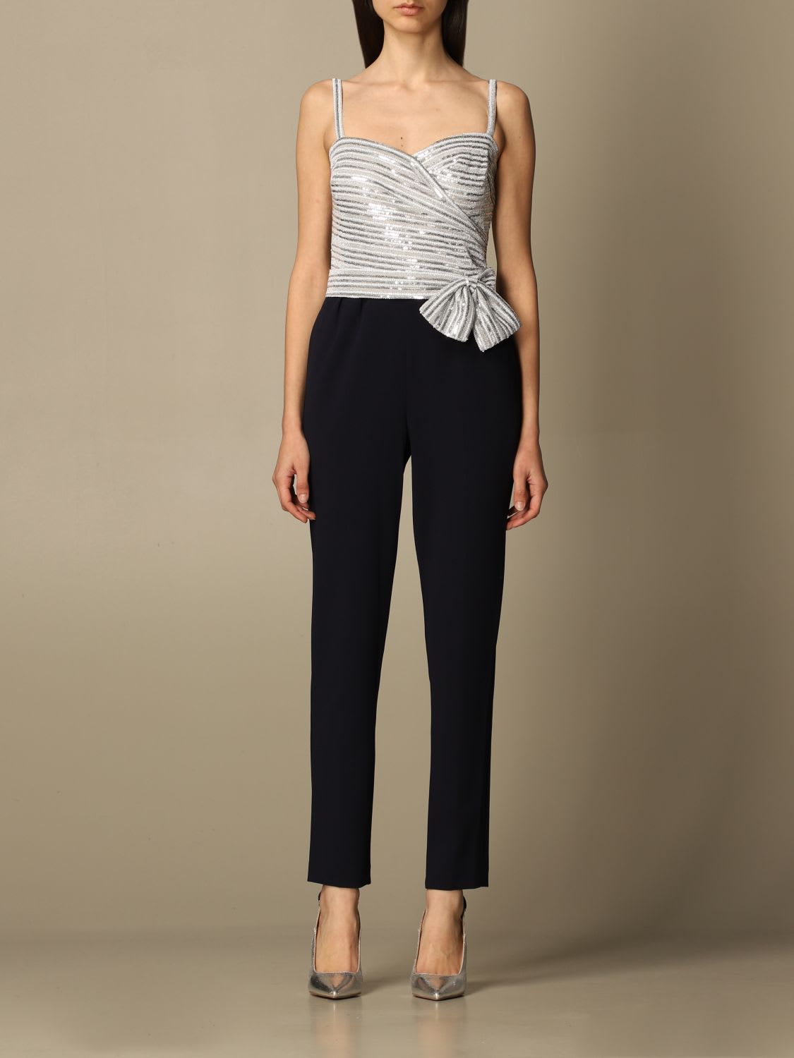 Lauren Ralph Lauren Jumpsuits Lauren Ralph Lauren Long Jumpsuit With Sequin Top