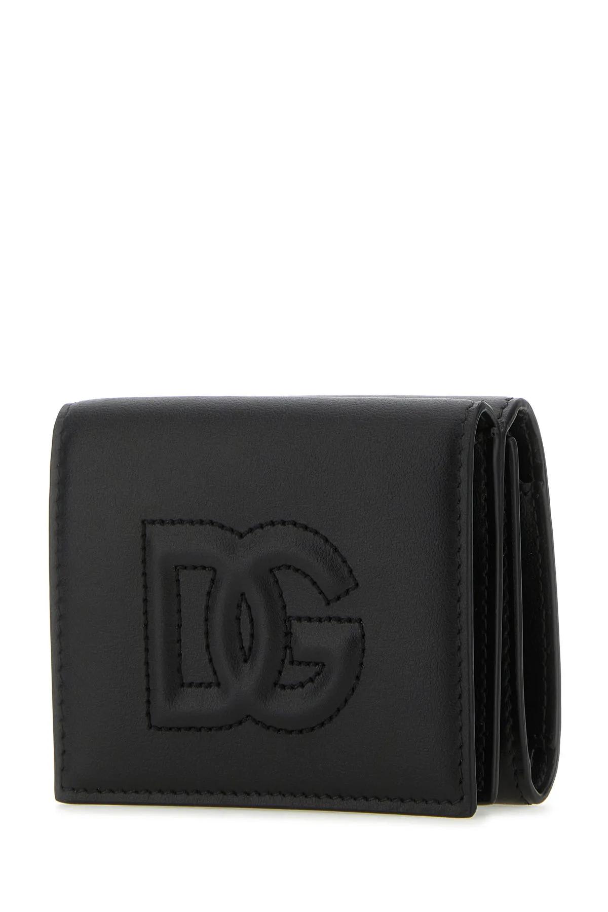 Shop Dolce & Gabbana Black Leather Wallet