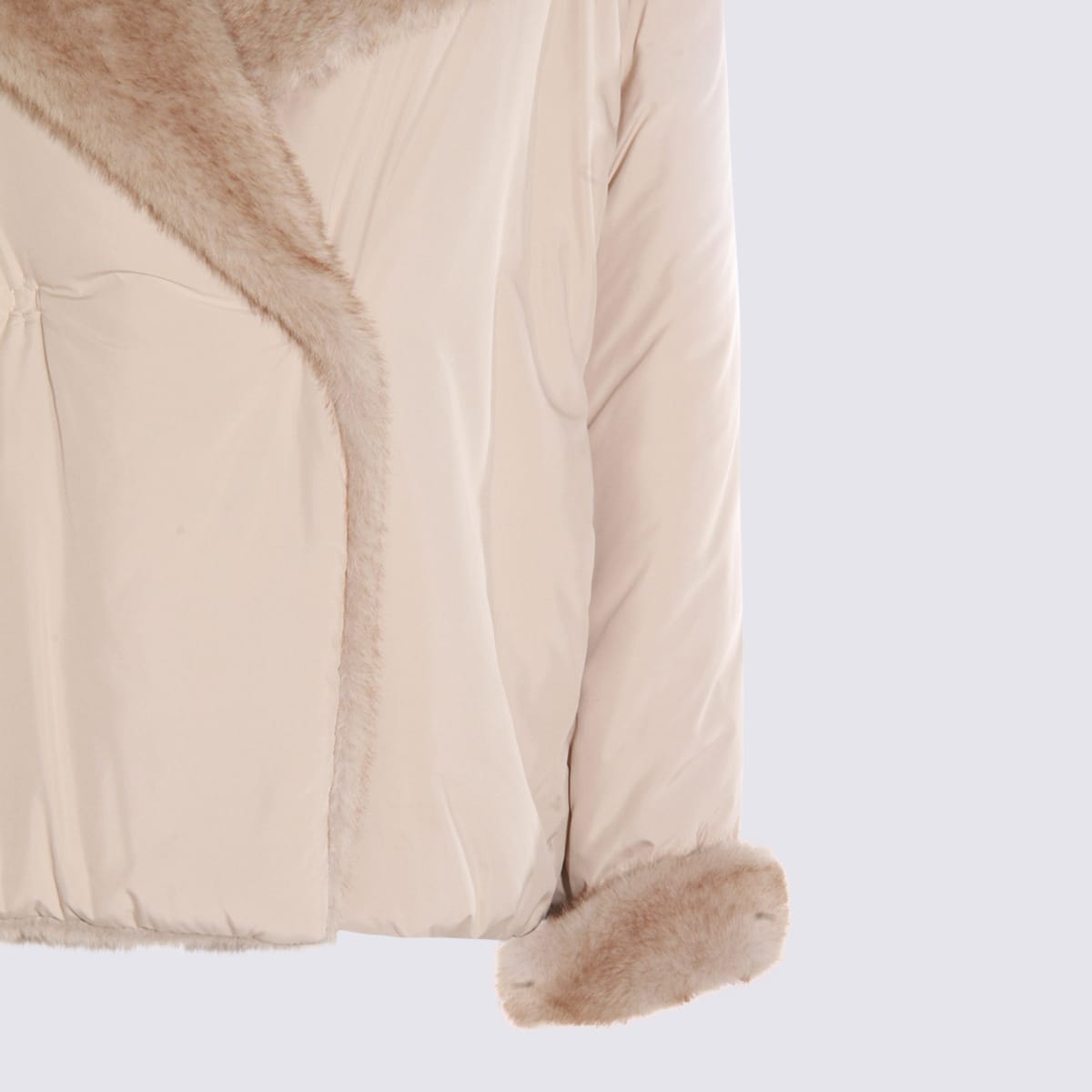 Antonelli Long-sleeved Casual Jacket In Sand