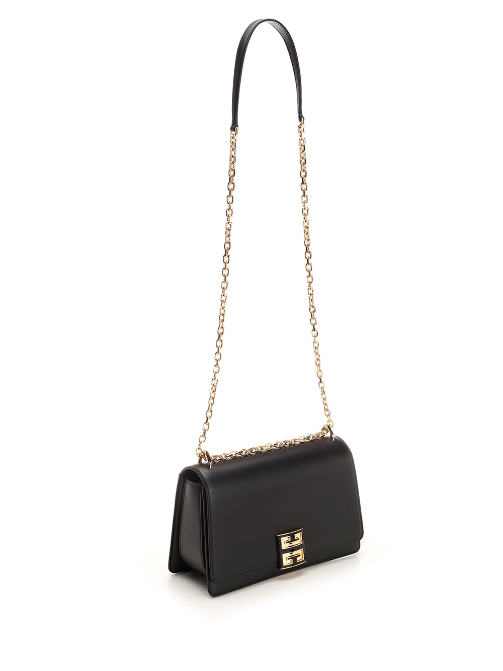 Shop Givenchy 4g Medium Shoulder Bag In Nero