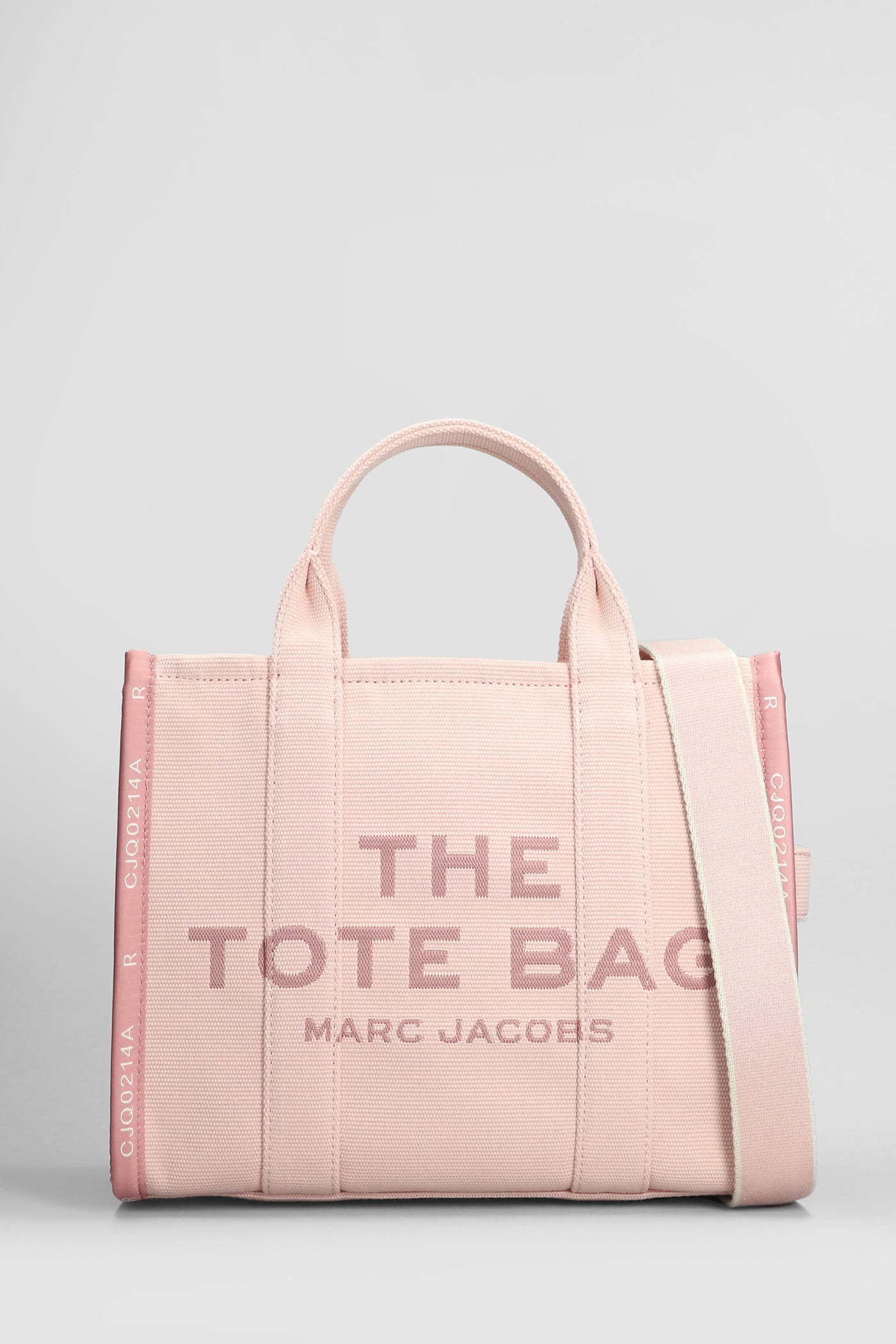 Shop Marc Jacobs The Medium Tote Tote In Rose-pink Cotton