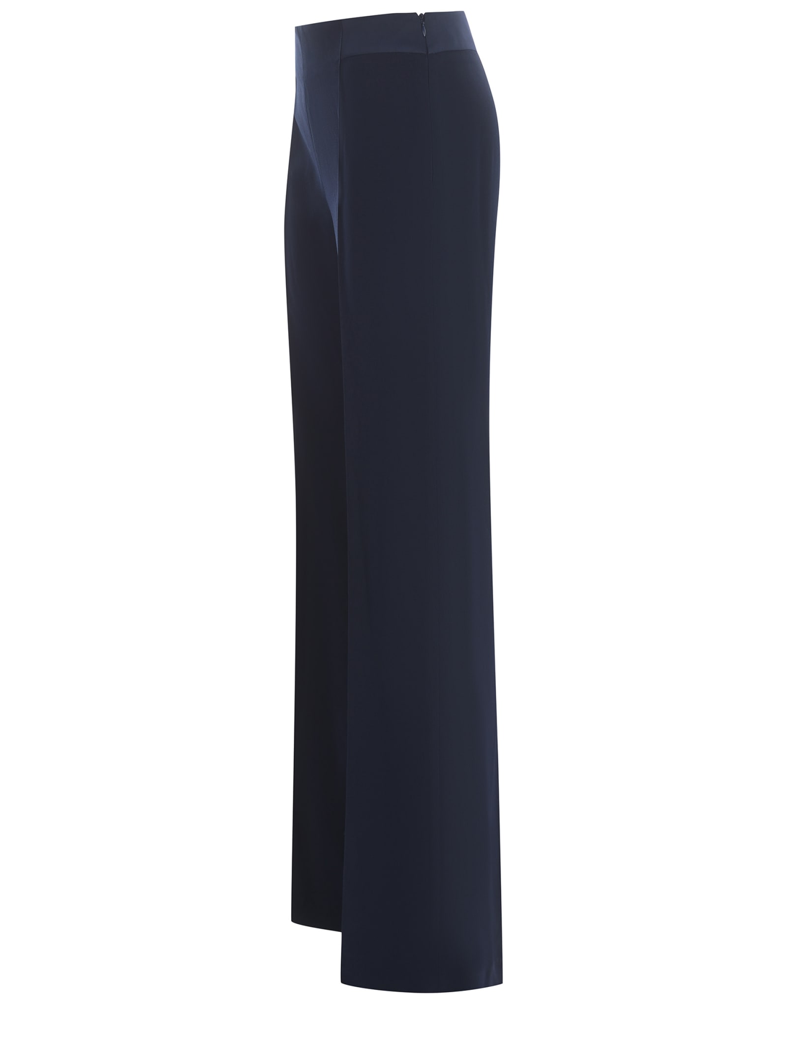 Shop Manuel Ritz Trousers  Made Of Fabric In Blue