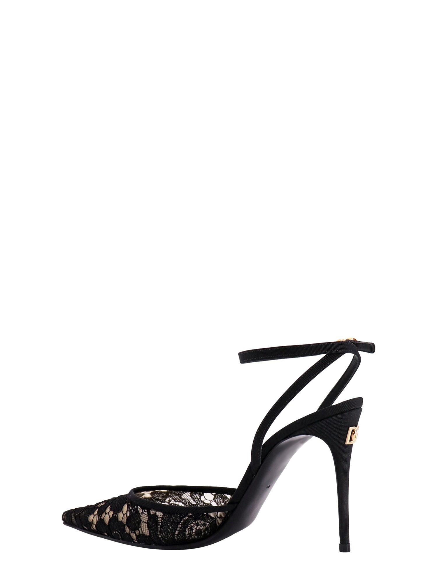 Shop Dolce & Gabbana Slingback In Nero