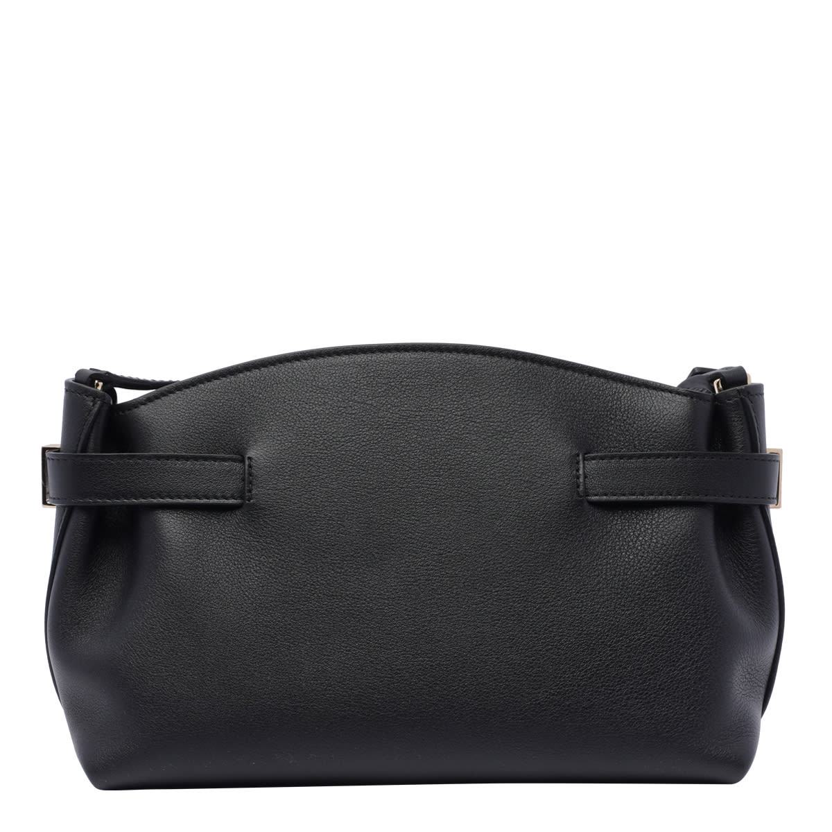 Shop Ferragamo Small Hug Clutch In Black