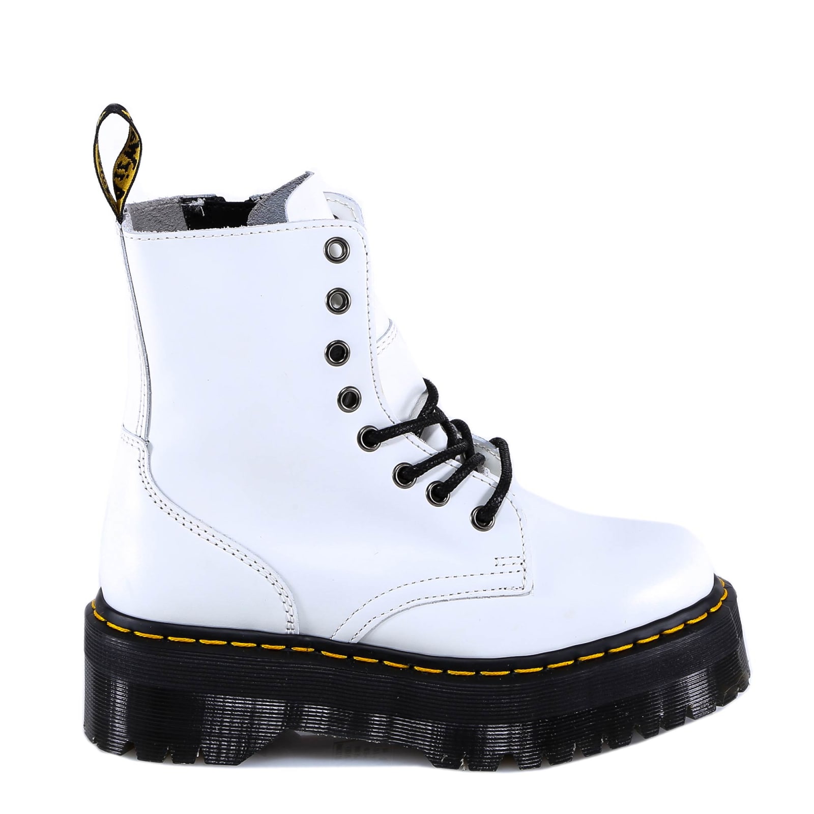 Shop Dr. Martens' Jadon Ankle Boots In White