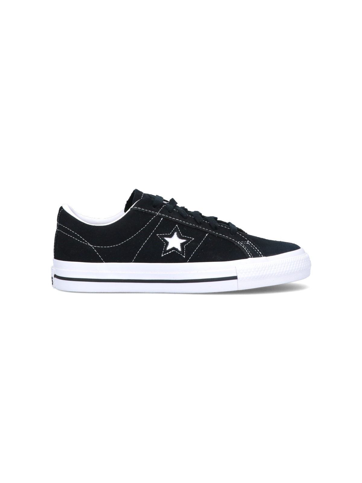 Converse One Star Pro Sneakers In Black In Black