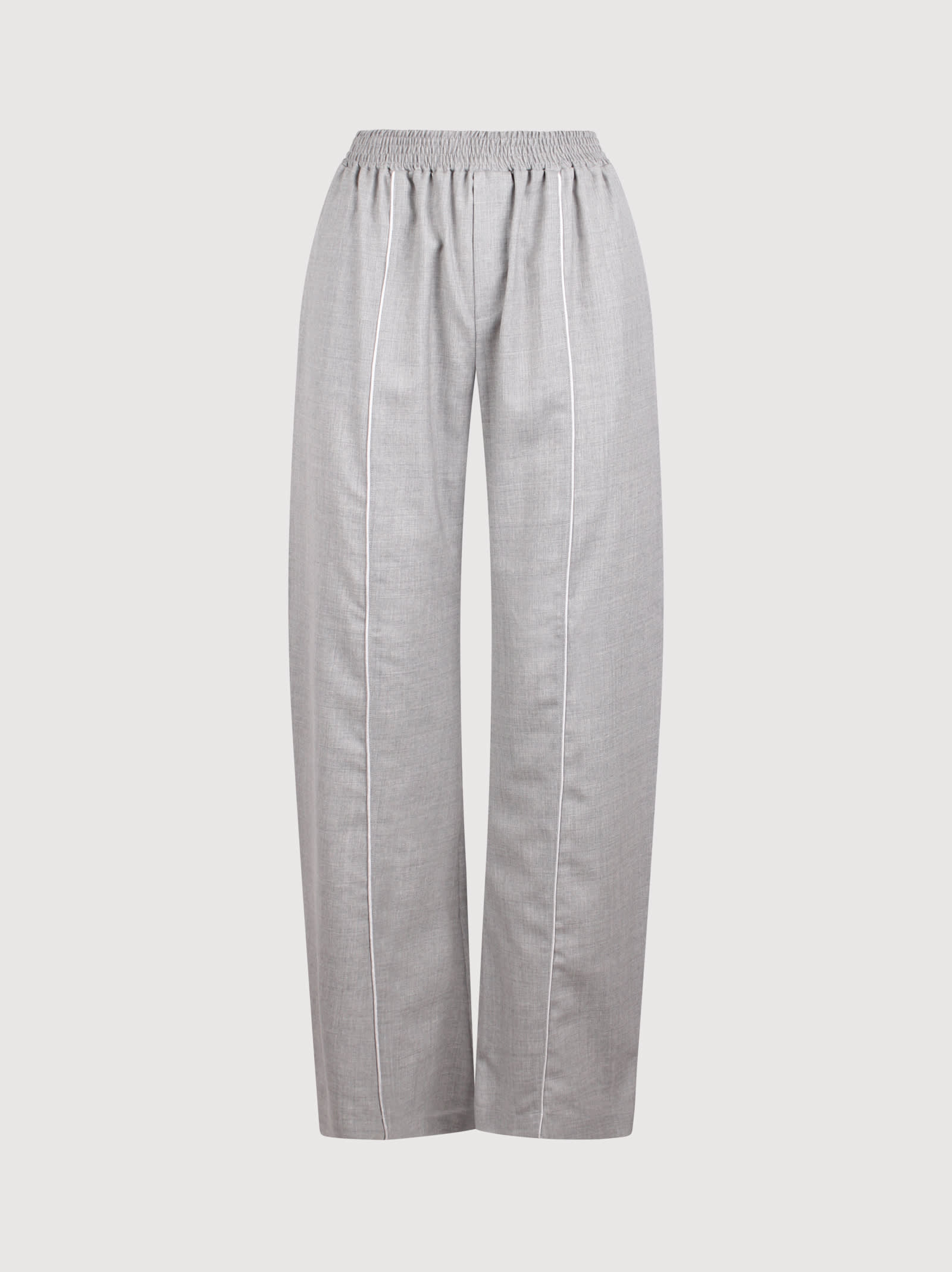 Shop Ssheena Pants With Contrasting Piping