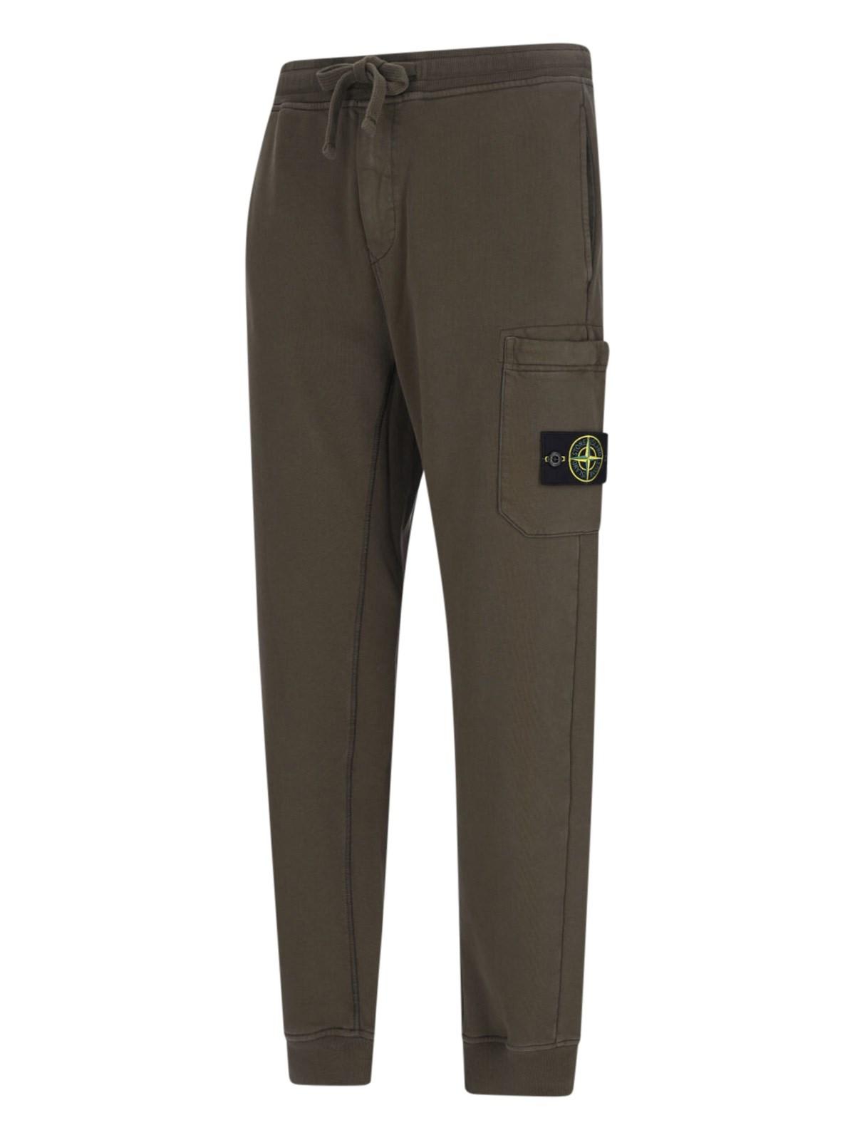 Stone Island Logo Track Pants