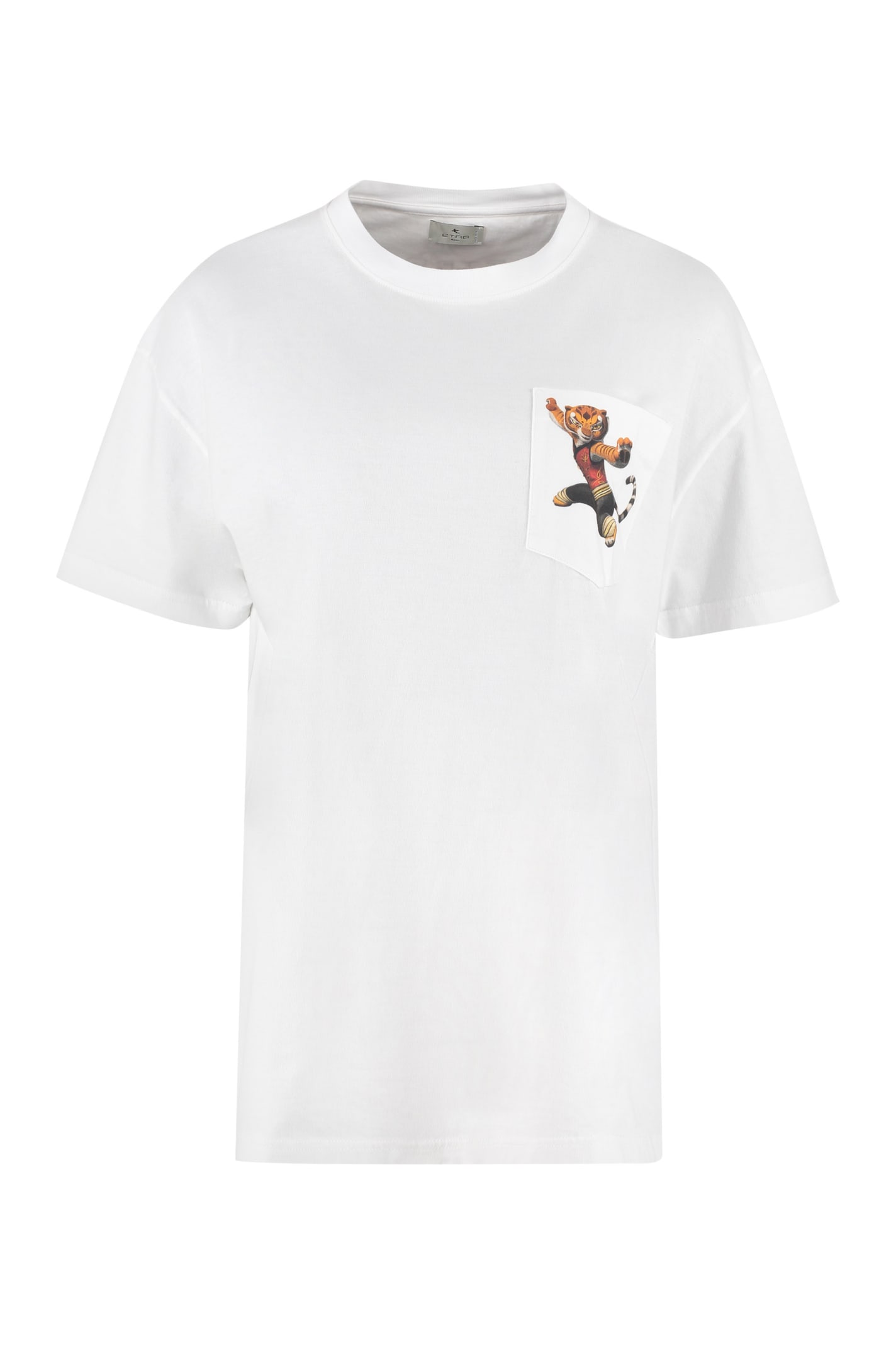 Etro Printed Cotton T-shirt