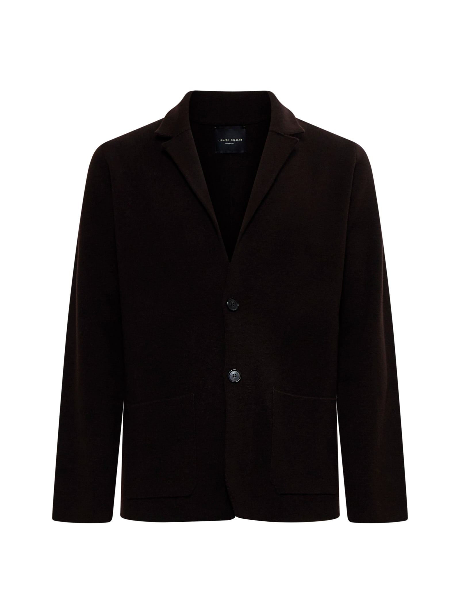 Shop Roberto Collina Blazer In Ebony