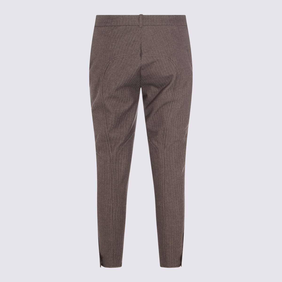 Burberry Trousers Walnut Beige In Brown