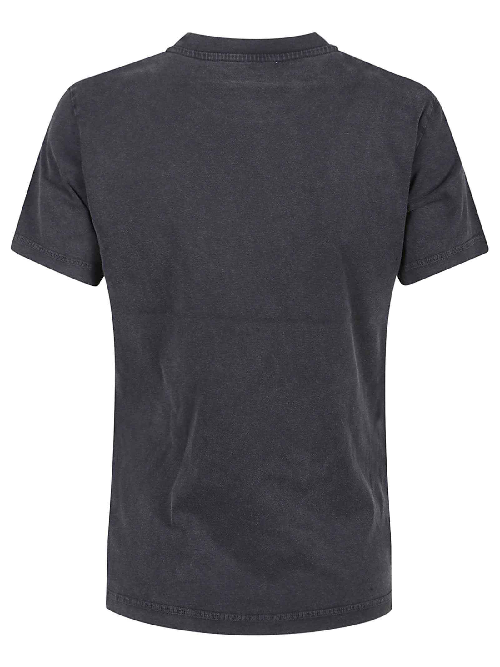 Shop Victoria Beckham Shrunken Logo T-shirt In Black