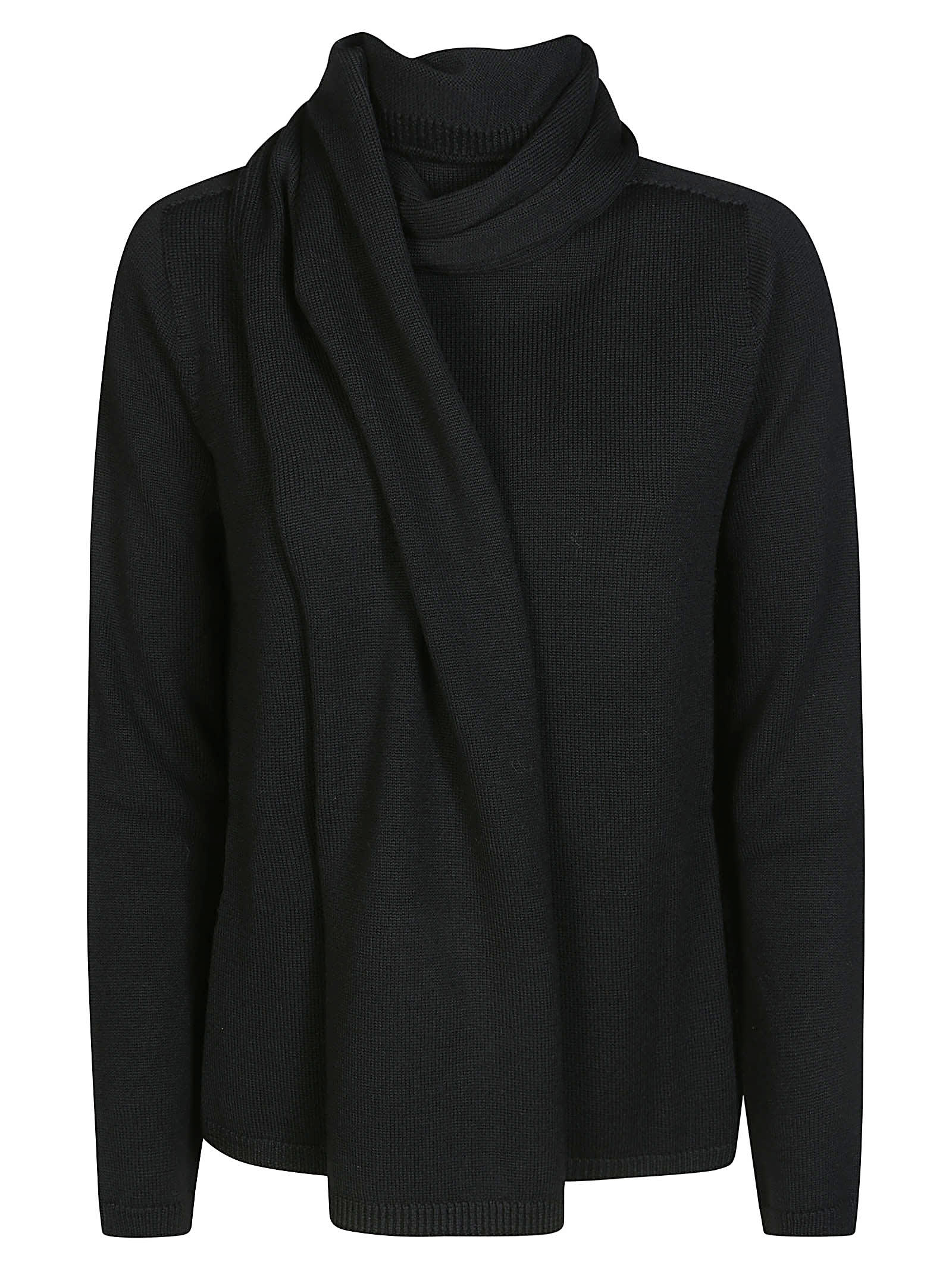 'S Max Mara Sweden Wool Sweater With Scarf