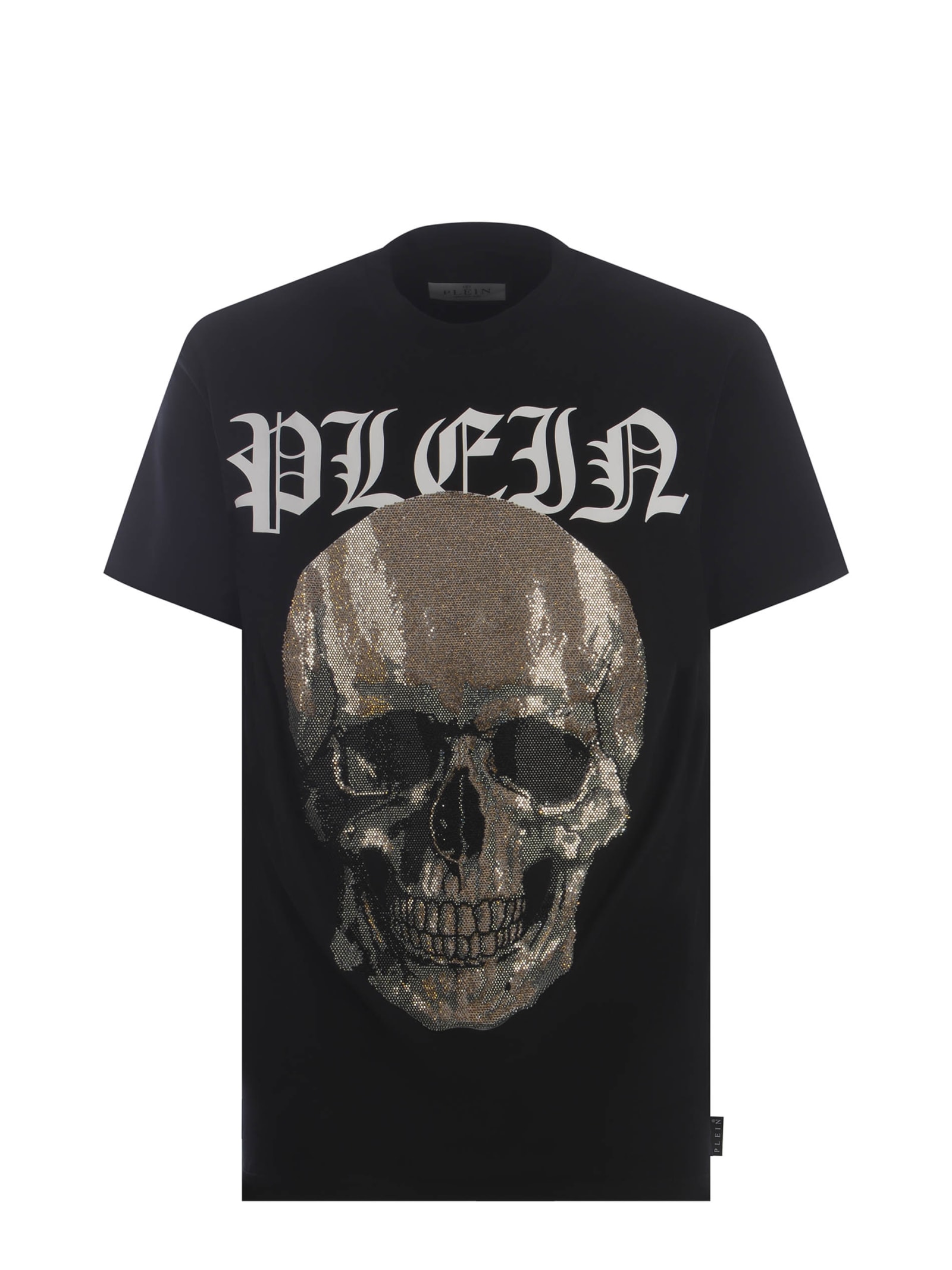 Shop Philipp Plein T-shirt  Made Of Cotton Jersey In Black