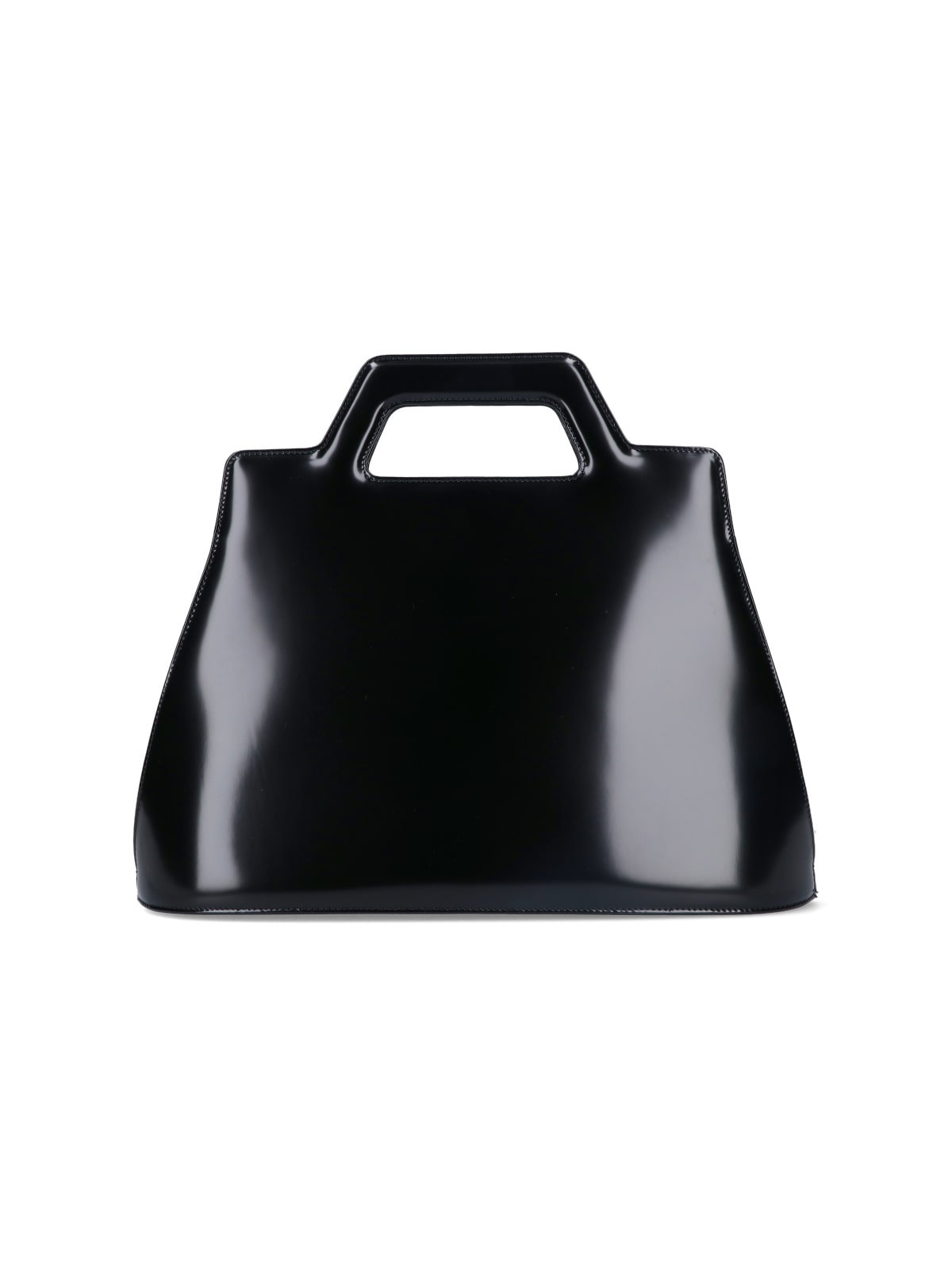 Shop Ferragamo Wanda Handbag In Black