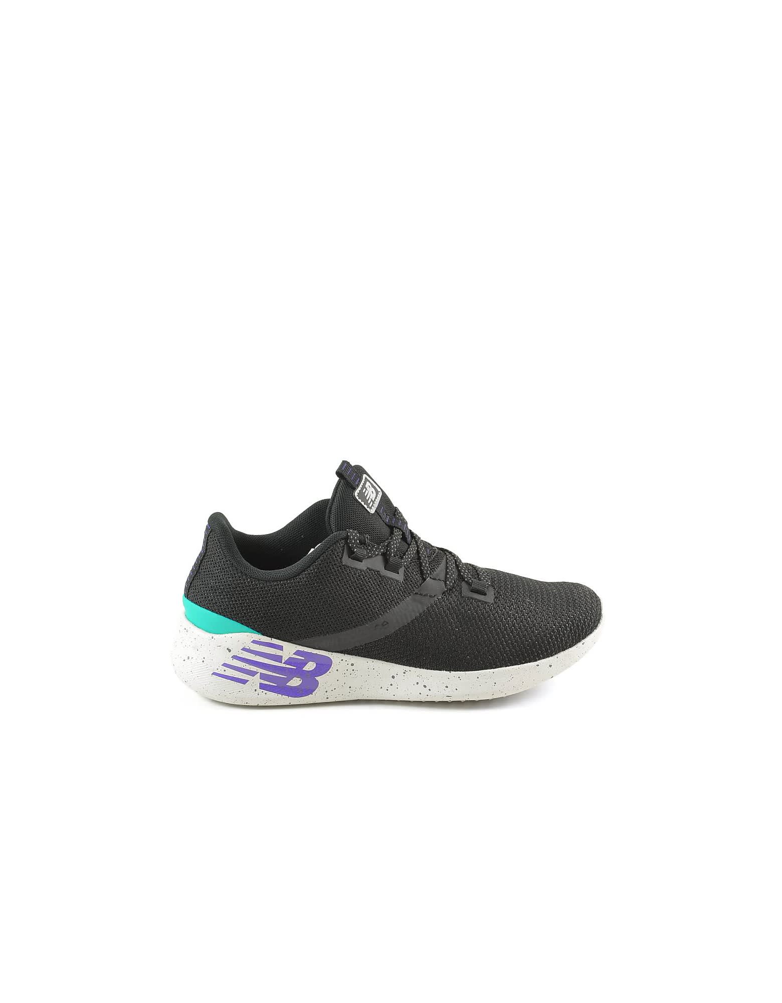 New Balance Black Mesh Womens Sneakers