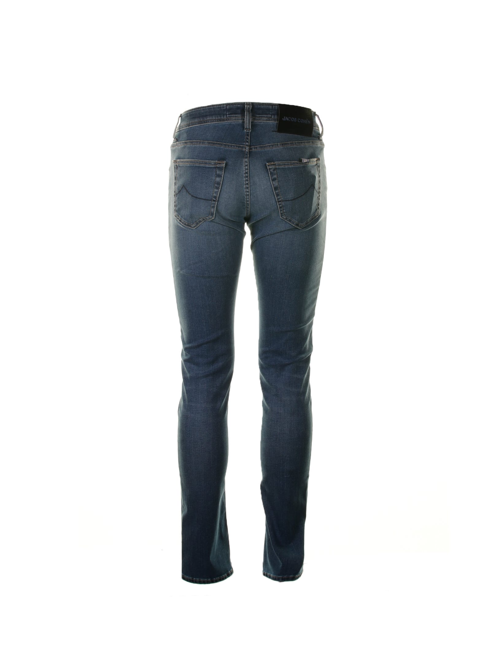 Shop Jacob Cohen Dark Denim Jeans