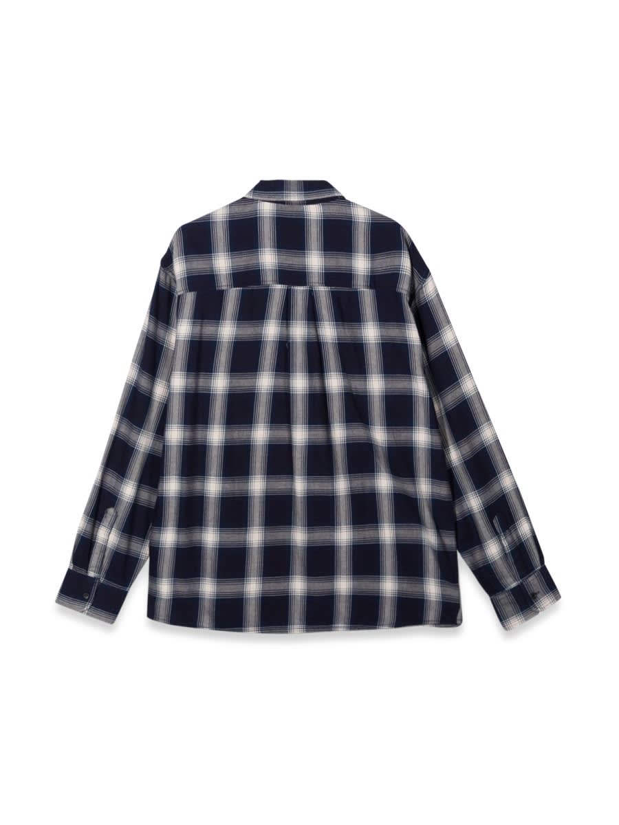 Shop Dsquared2 Over Checked Shirt In Multicolour