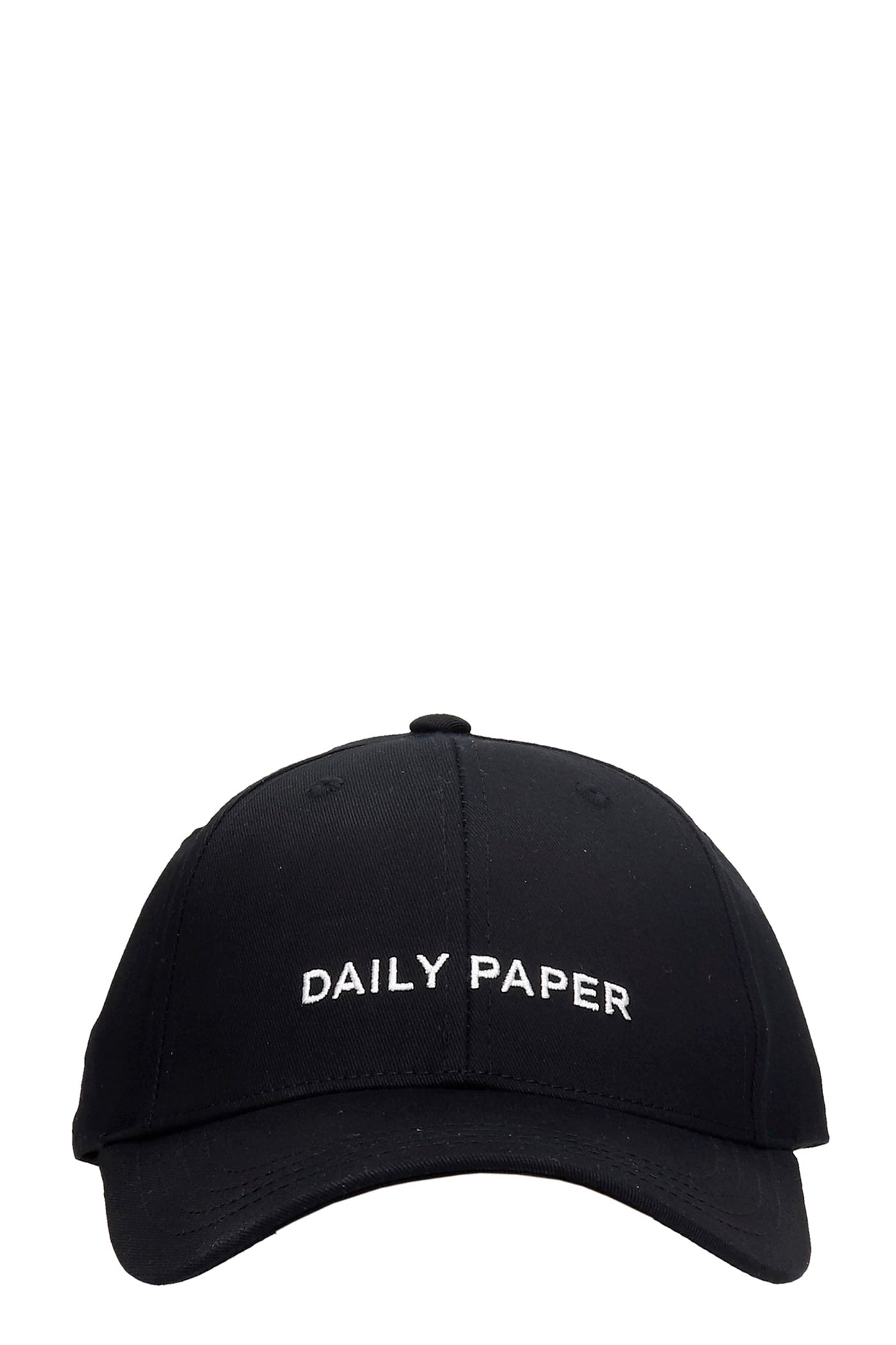 DAILY PAPER HATS IN BLACK COTTON,2111015