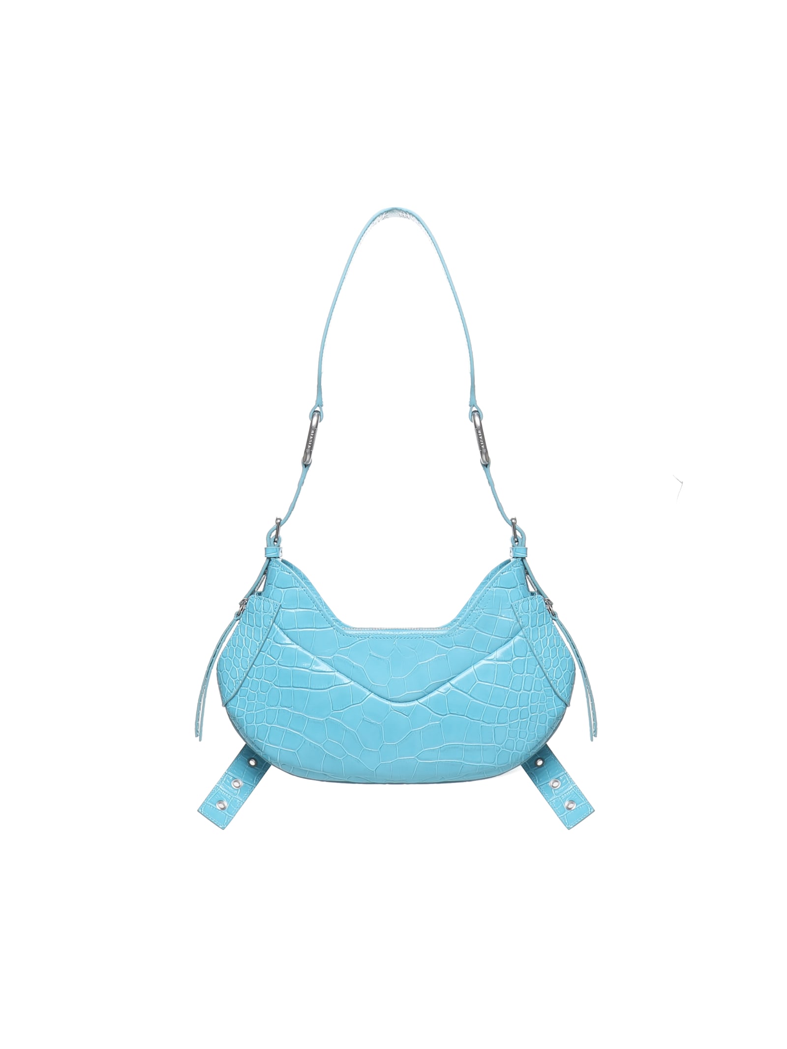 Shop Biasia Shoulder Bag Y2k.001 In Turquoise