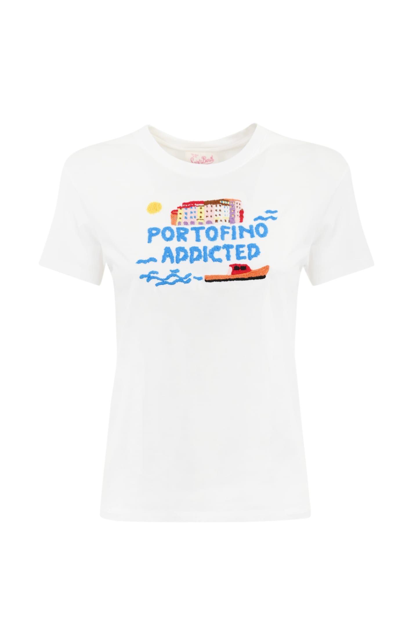 Emilie T-shirt With Portofino Addicted Embroidery