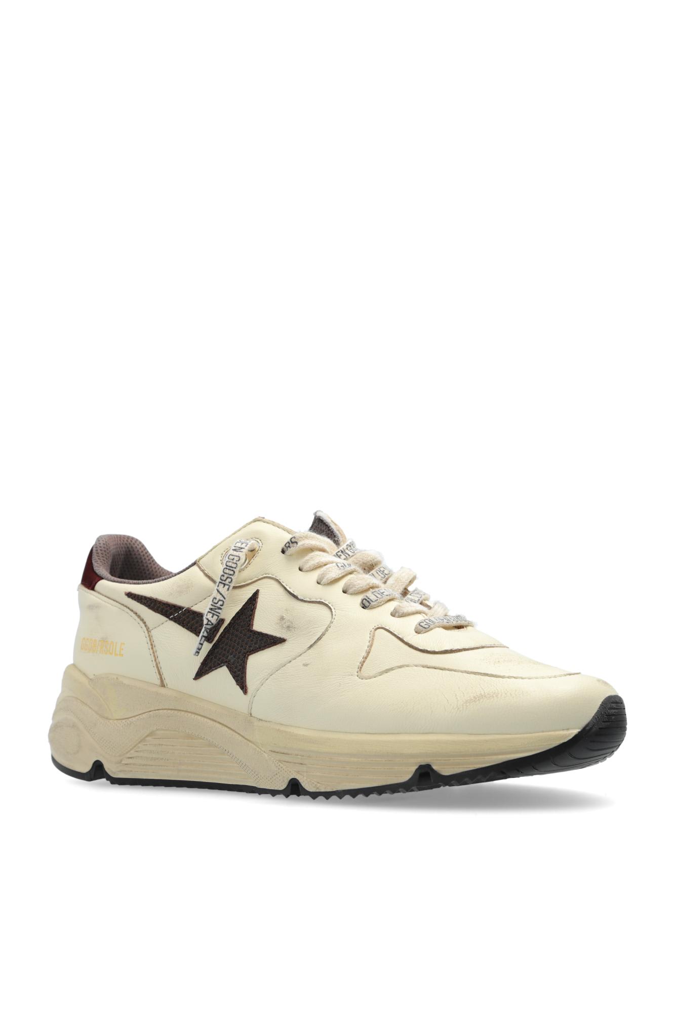 Shop Golden Goose Sneakers Running Sole In White