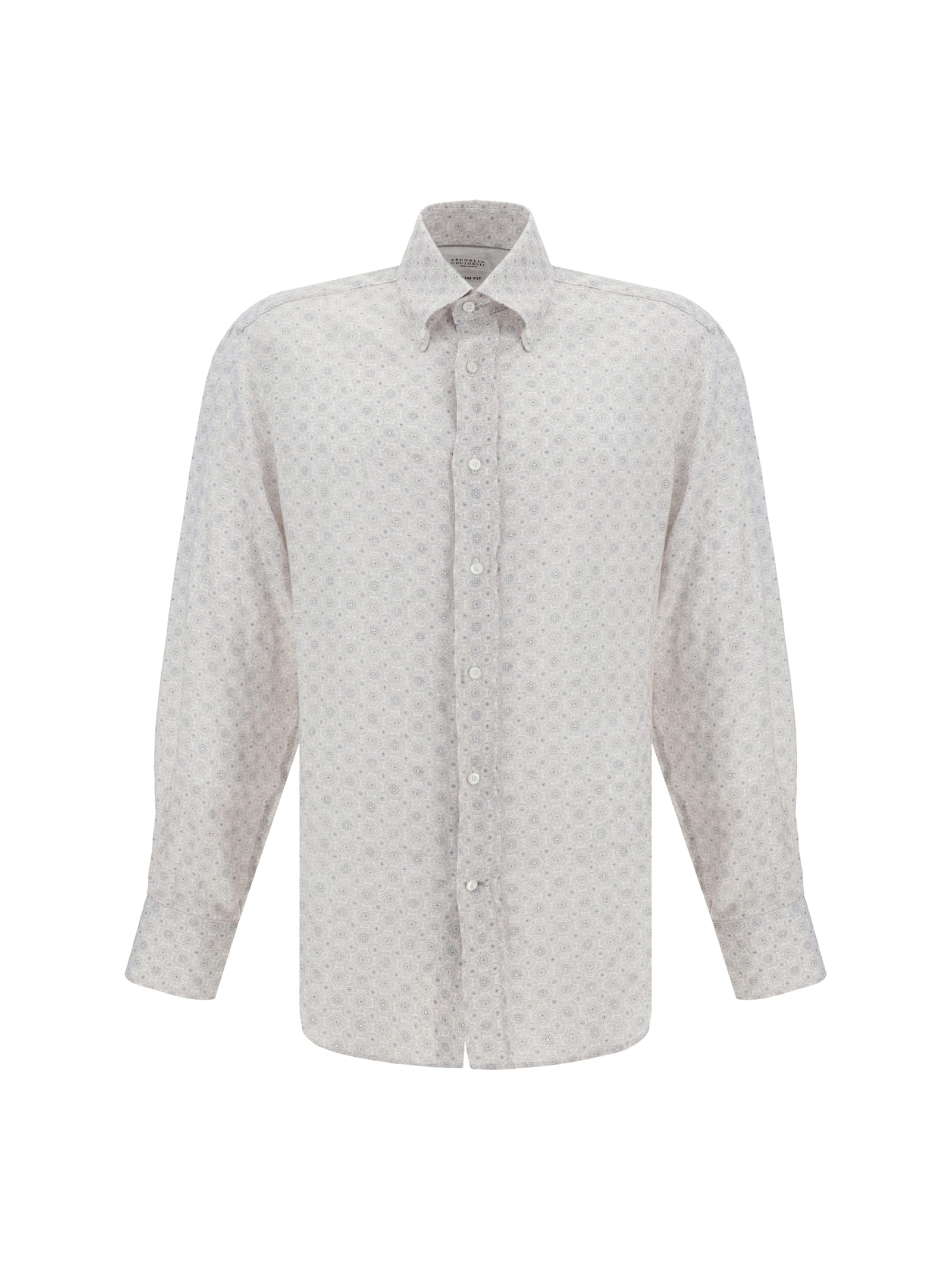 Brunello Cucinelli Linen Shirt In C008