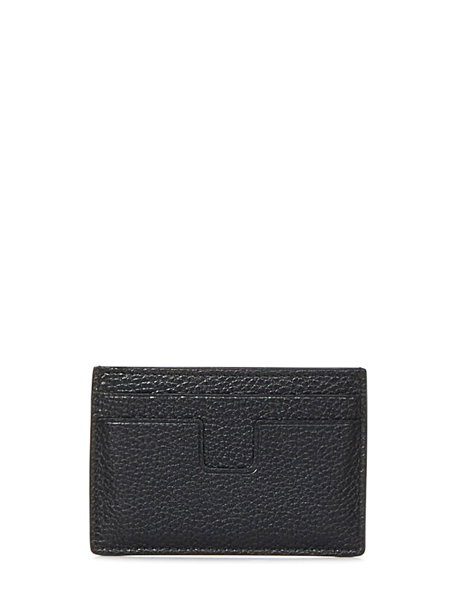 Shop Tom Ford Cardholder In Black