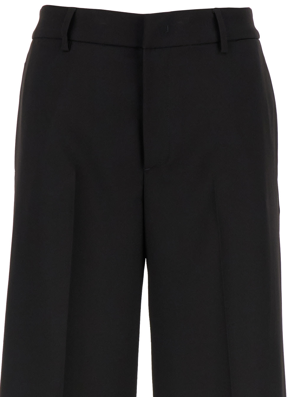 Pt Torino Belt Loop Belt Casual Pants In Nero