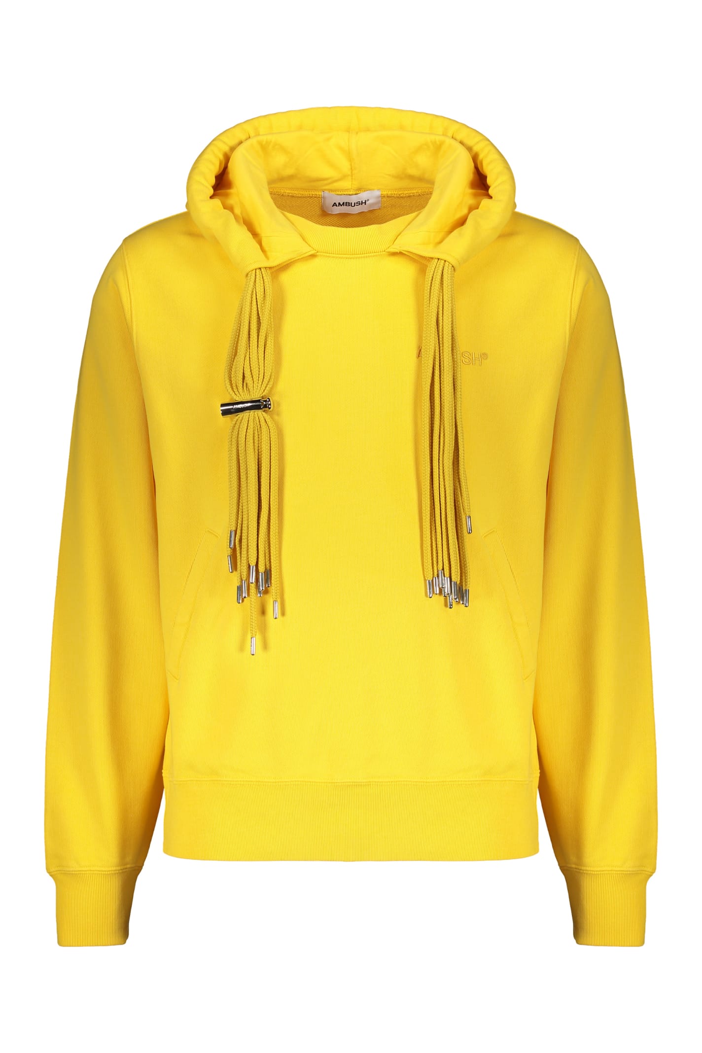 Shop Ambush Hooded Sweatshirt In Yellow