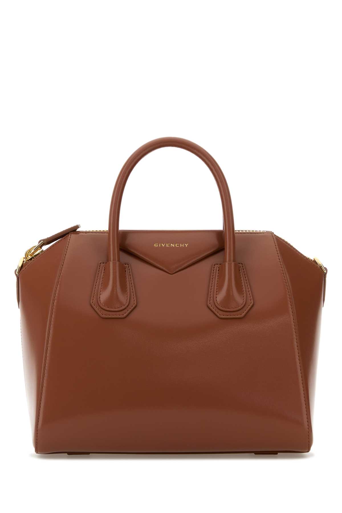Givenchy Caramel Leather Small Antigona Handbag