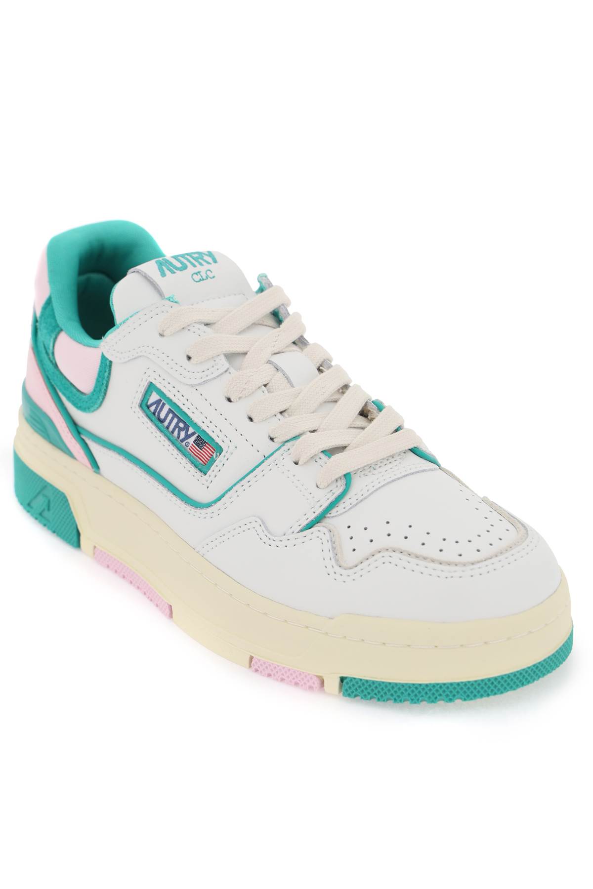 Autry Leather Clc Sneakers In White