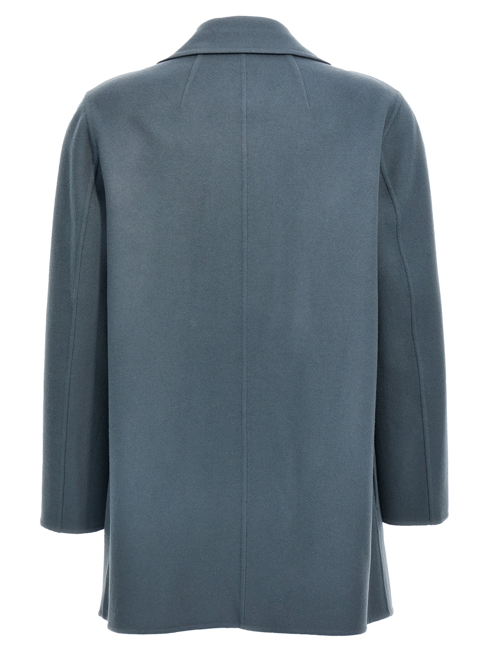 Shop Theory Clairene New Divide Coat In Light Blue