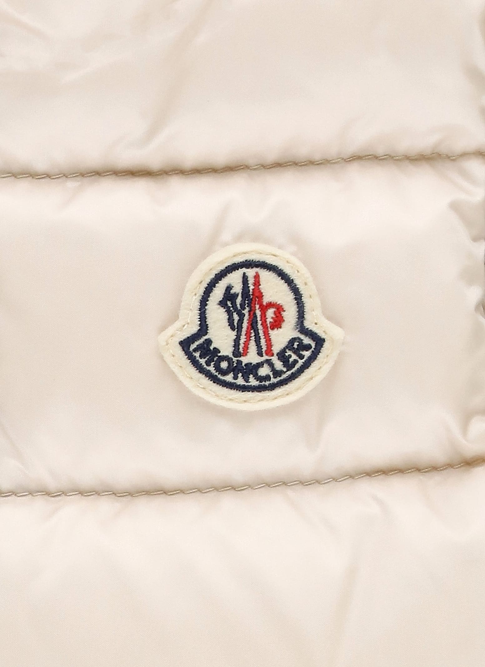 Moncler Hivette Vest In Neutral