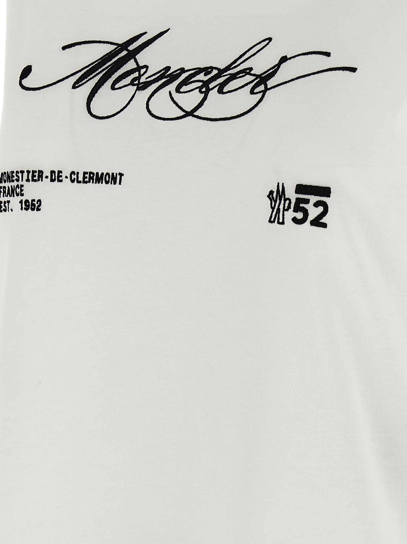 Moncler Ss T-shirt In White