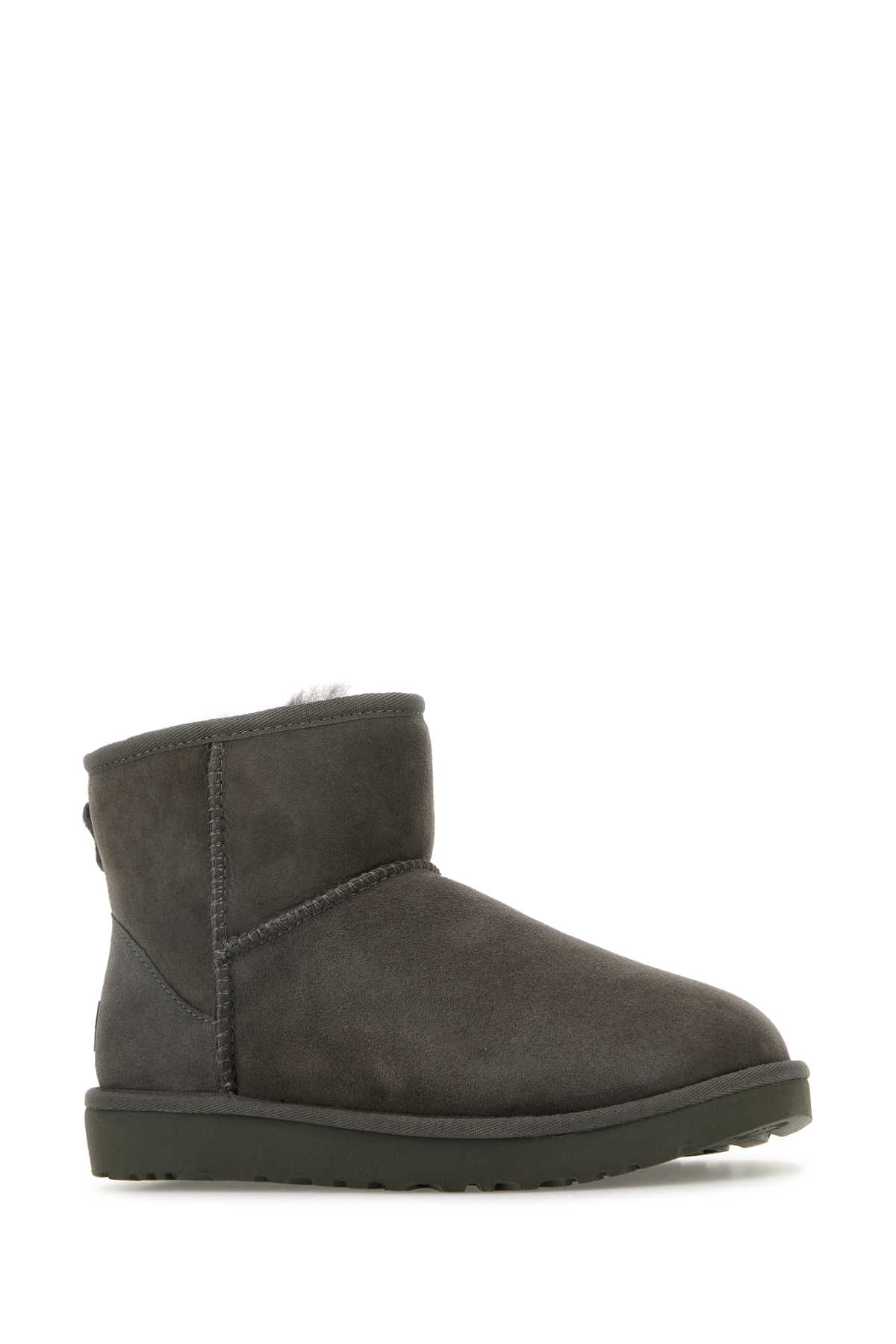 Ugg 10mm Mini Classic Ii Shearling Boots In Grey