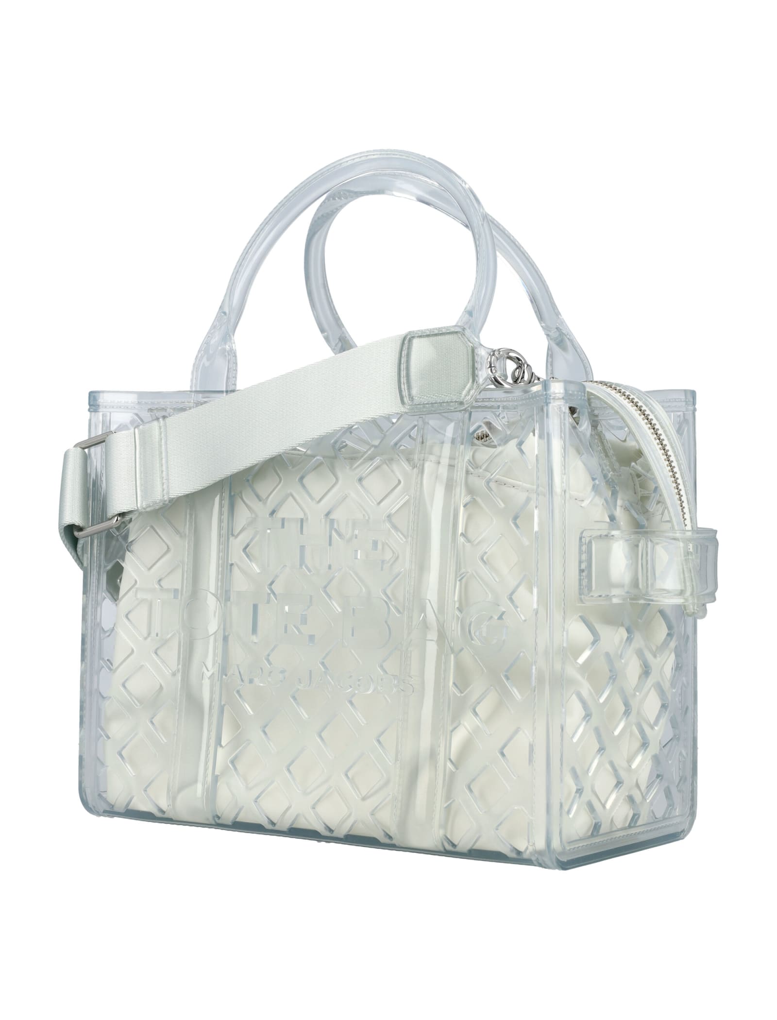 Shop Marc Jacobs The Jelly Small Tote Bag In Clear